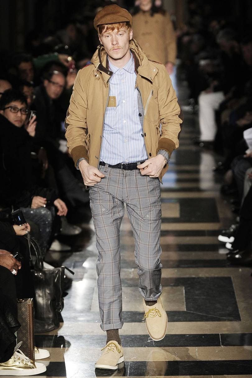 Junya Watanabe 2009 Runway plaid wool pants Size US 32 / EU 48 - 1 Thumbnail
