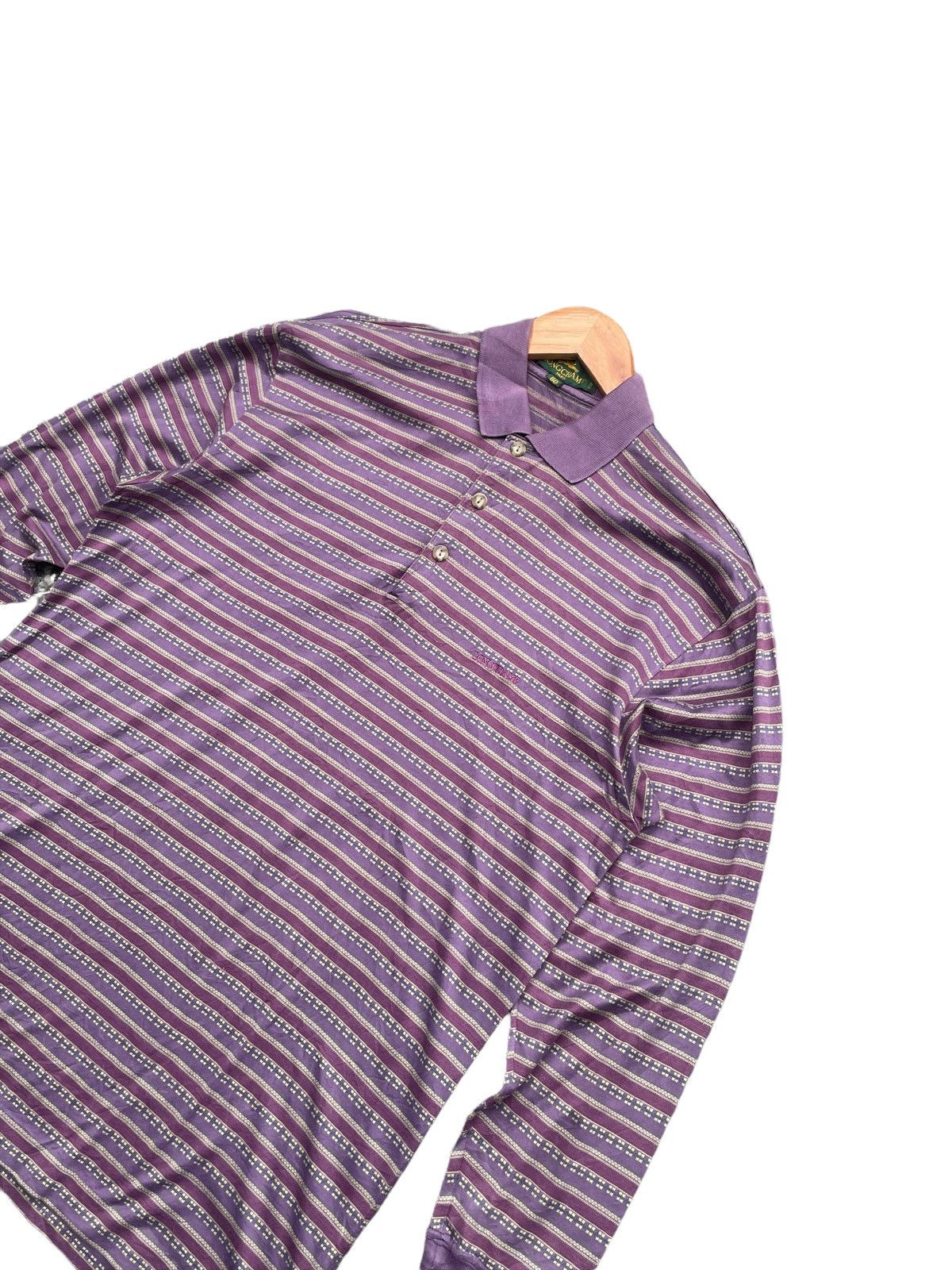 Designer Vintage Longchamp Polo Long Sleave Size US M / EU 48-50 / 2 - 4 Thumbnail