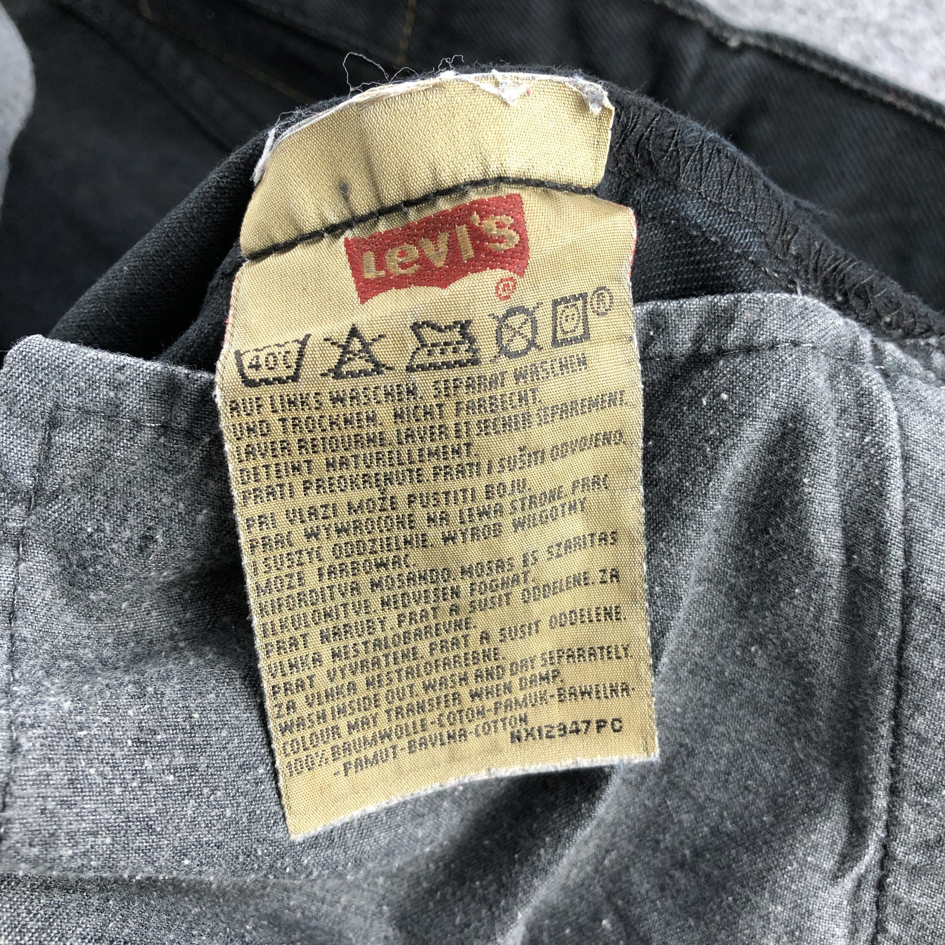 Levi's Vintage 90s Earth Tone Levis 501 Jeans-JM839 Size US 30 / EU 46 - 9 Thumbnail