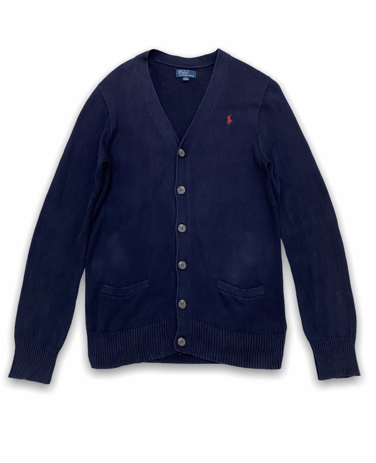 Polo Ralph Lauren × Vintage Polo Ralph Lauren Cardigan Buttons Sweater Size US S / EU 44-46 / 1 - 1 Thumbnail