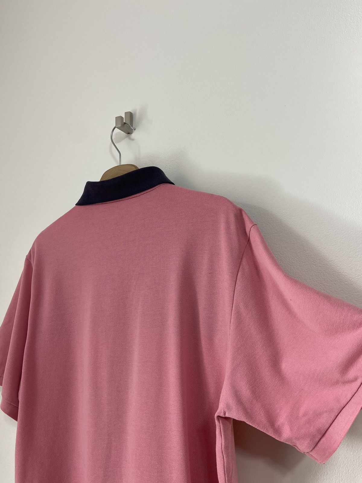 Yves Saint Laurent YSL Yves Saint Laurent Polo T-shirt Pink big logo Size US M / EU 48-50 / 2 - 17 Thumbnail