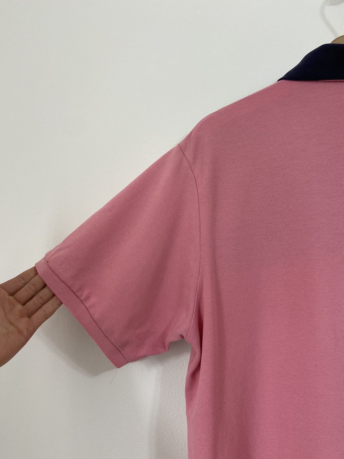 Yves Saint Laurent YSL Yves Saint Laurent Polo T-shirt Pink big logo Size US M / EU 48-50 / 2 - 16 Thumbnail