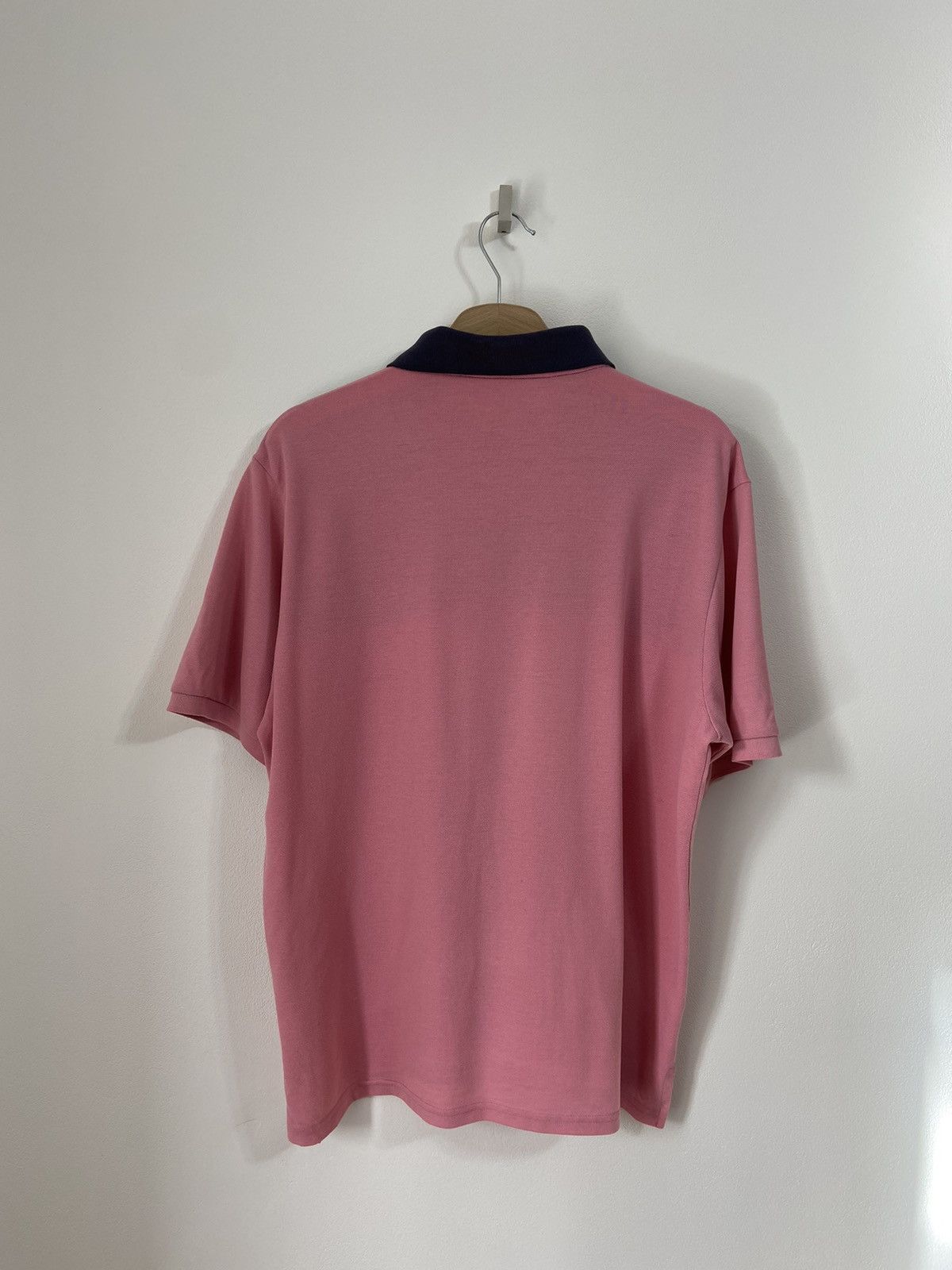 Yves Saint Laurent YSL Yves Saint Laurent Polo T-shirt Pink big logo Size US M / EU 48-50 / 2 - 15 Thumbnail