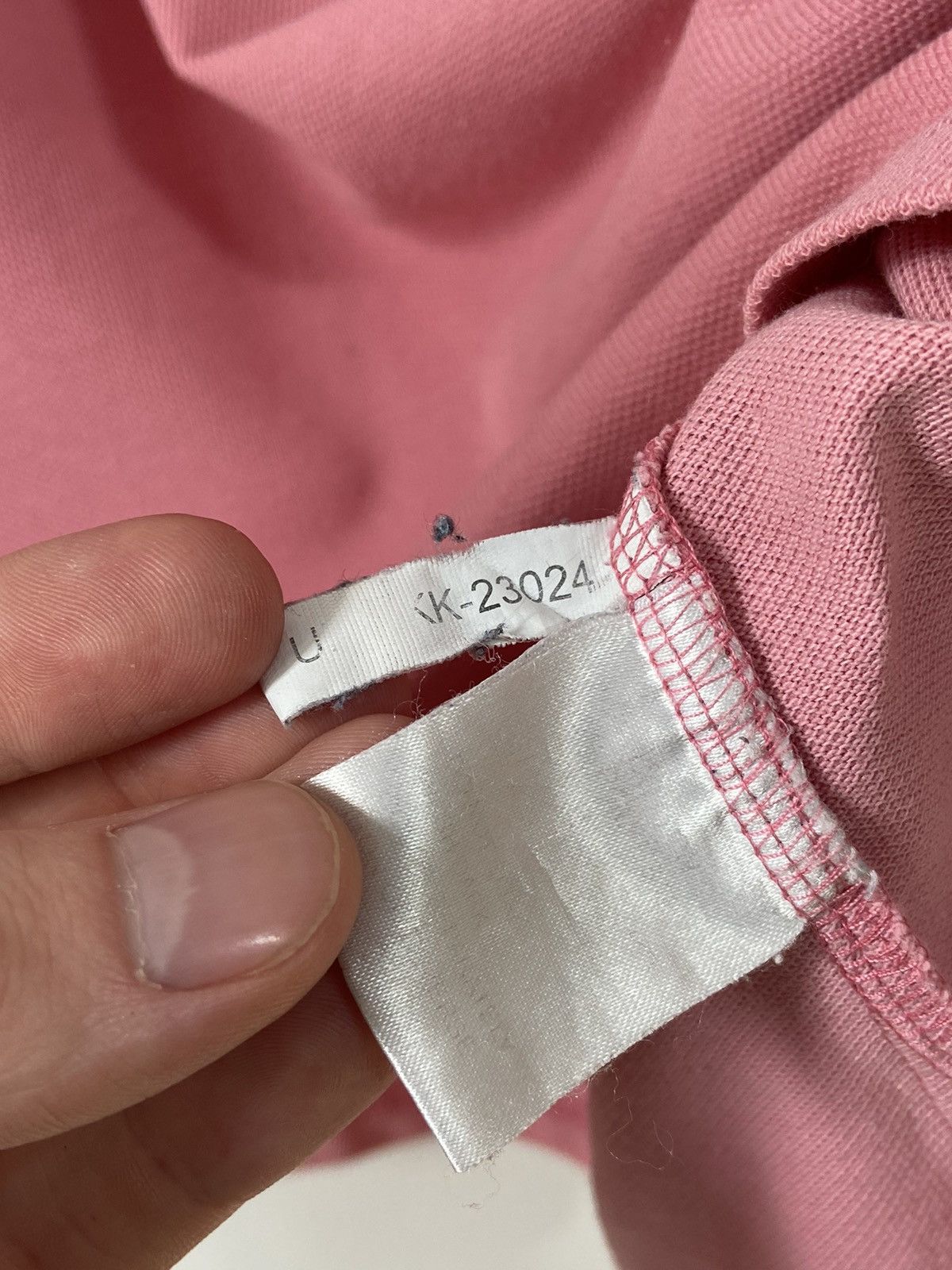 Yves Saint Laurent YSL Yves Saint Laurent Polo T-shirt Pink big logo Size US M / EU 48-50 / 2 - 13 Thumbnail