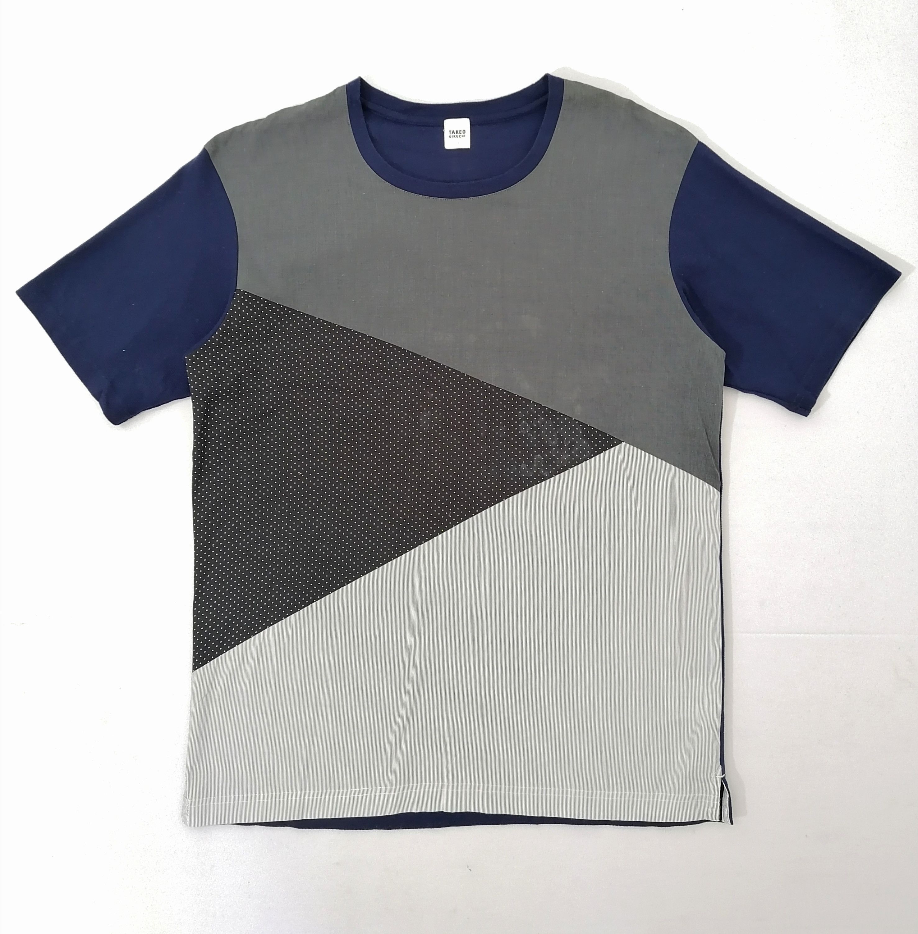 Designer × Japanese Brand × Takeo Kikuchi Takeo Kikuchi Patchwork Tee Size US M / EU 48-50 / 2 - 1 Thumbnail