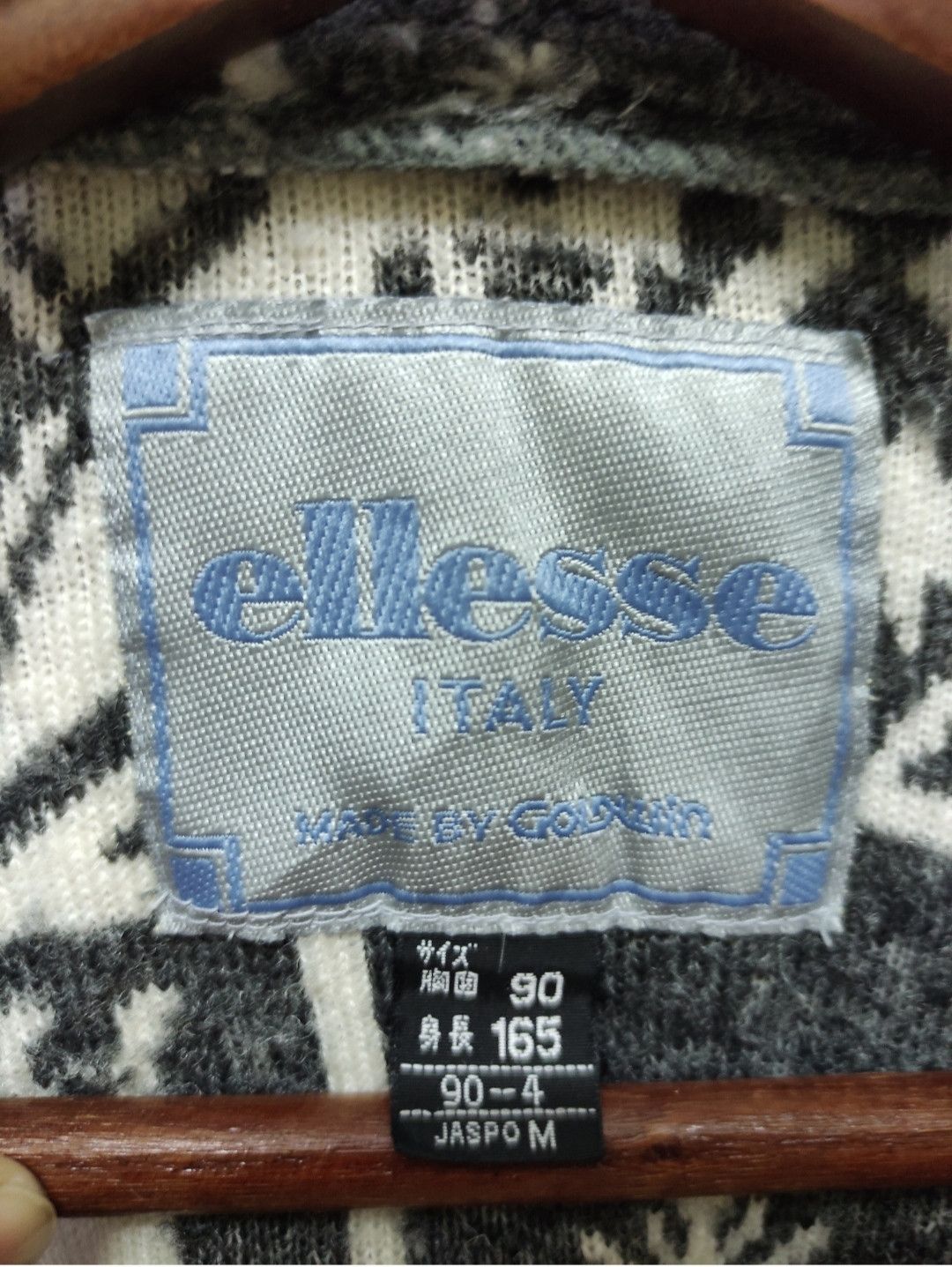 Ellesse × Goldwin × Vintage Vintage Ellesse Natural Animal Printed Fleece Winter Jacket Size US M / EU 48-50 / 2 - 7 Thumbnail