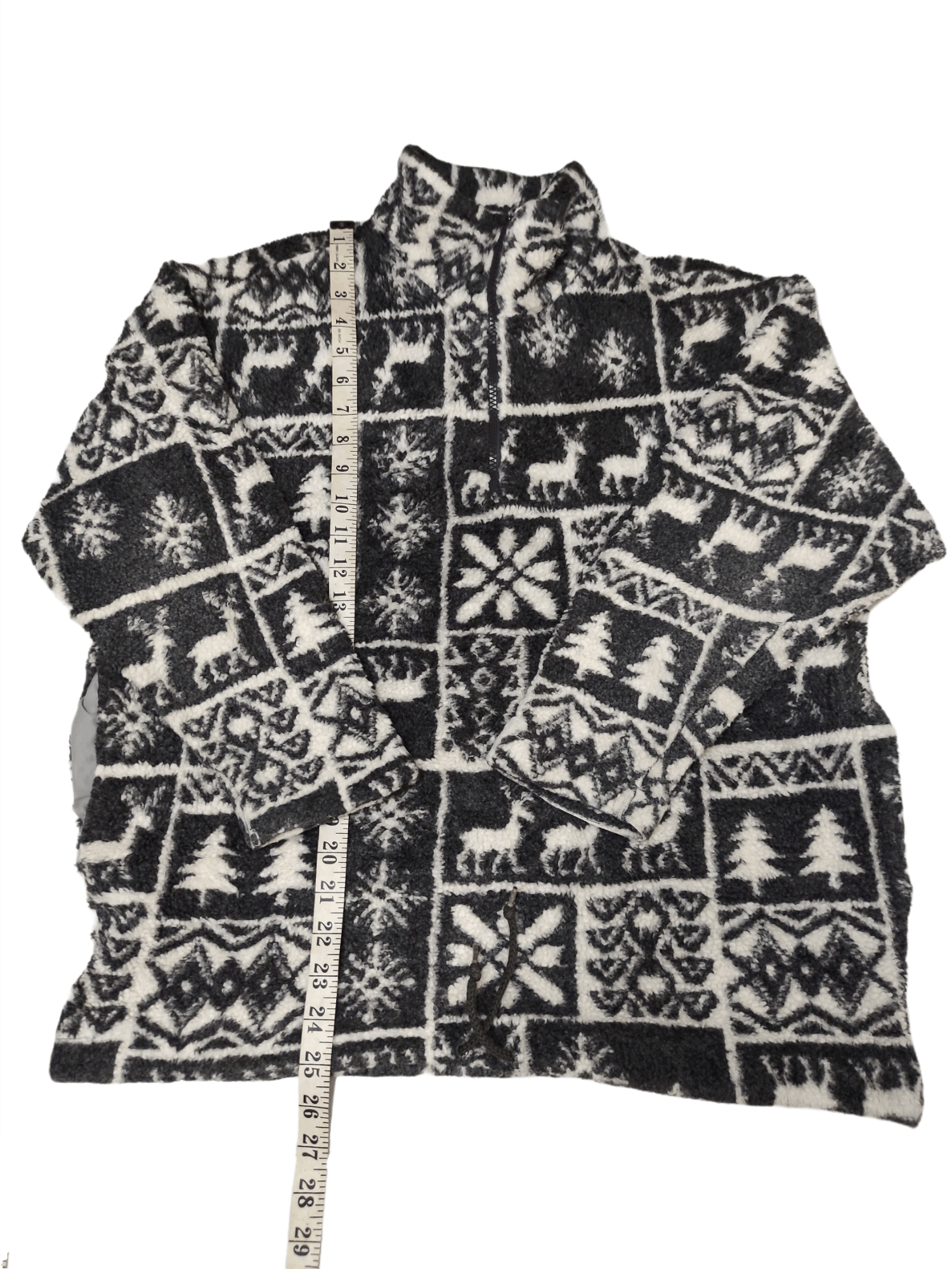 Ellesse × Goldwin × Vintage Vintage Ellesse Natural Animal Printed Fleece Winter Jacket Size US M / EU 48-50 / 2 - 5 Thumbnail