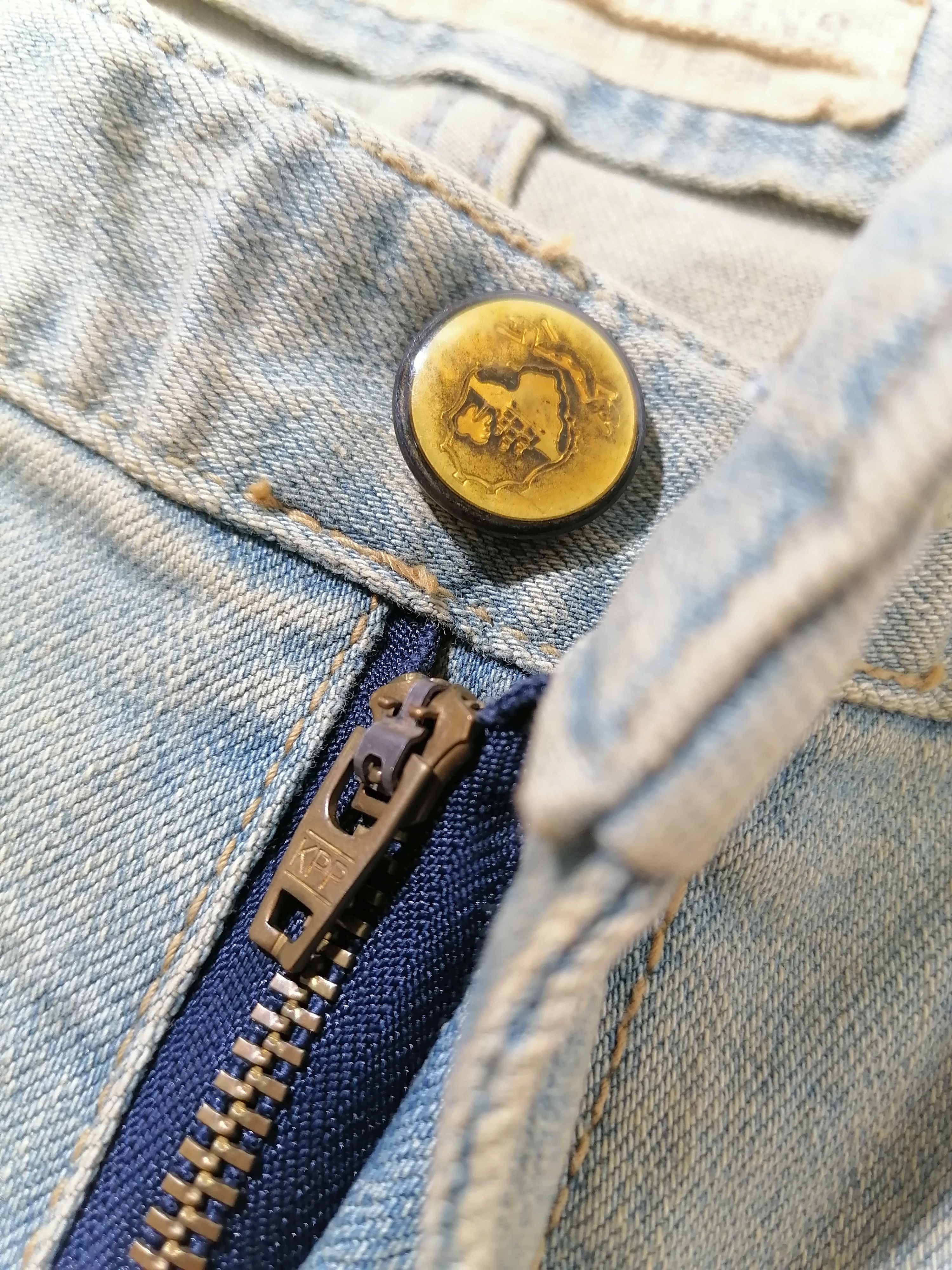 Designer Saint Martins Denim Jeans Size US 34 / EU 50 - 3 Thumbnail