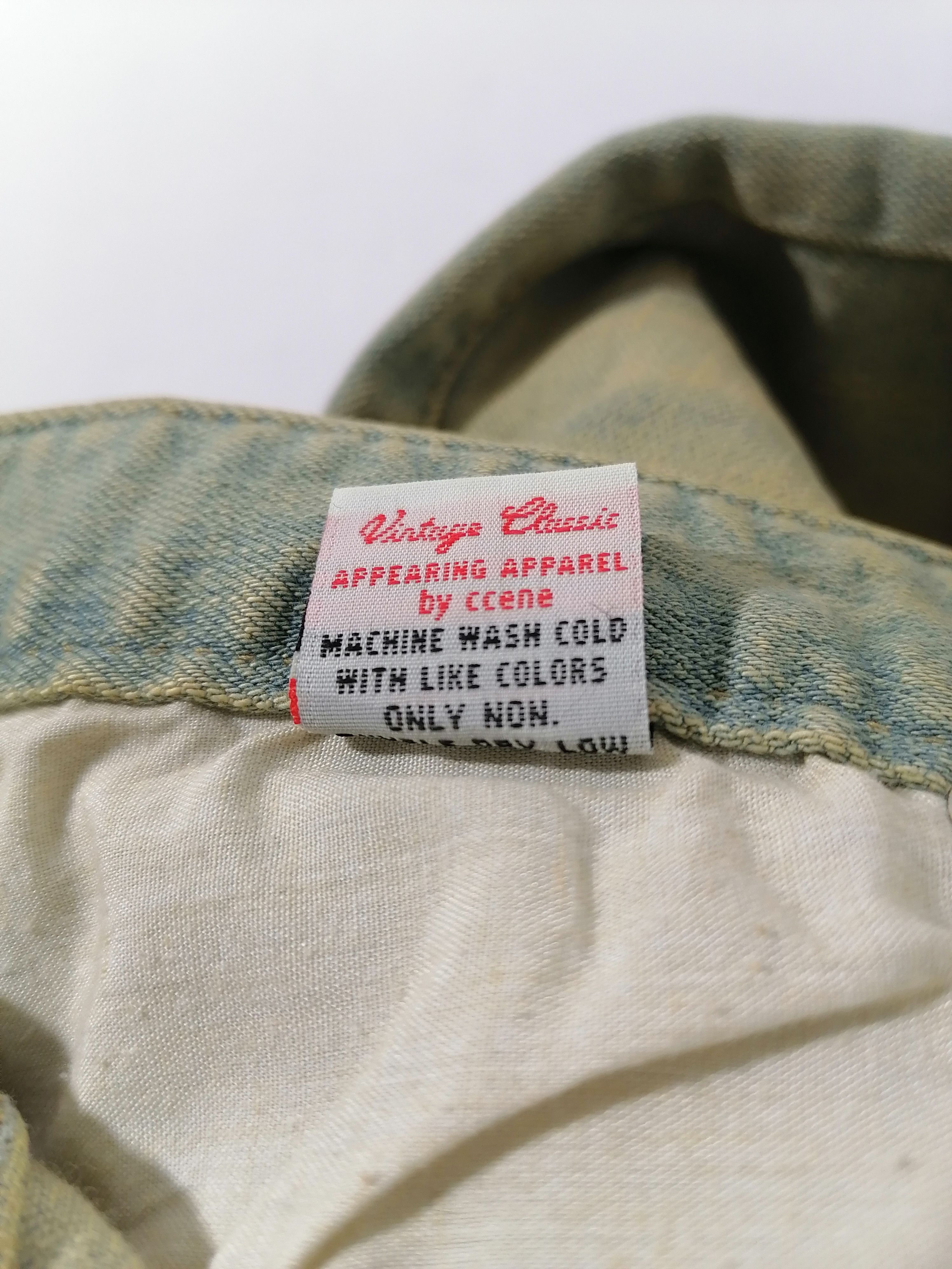 Designer Saint Martins Denim Jeans Size US 34 / EU 50 - 8 Thumbnail