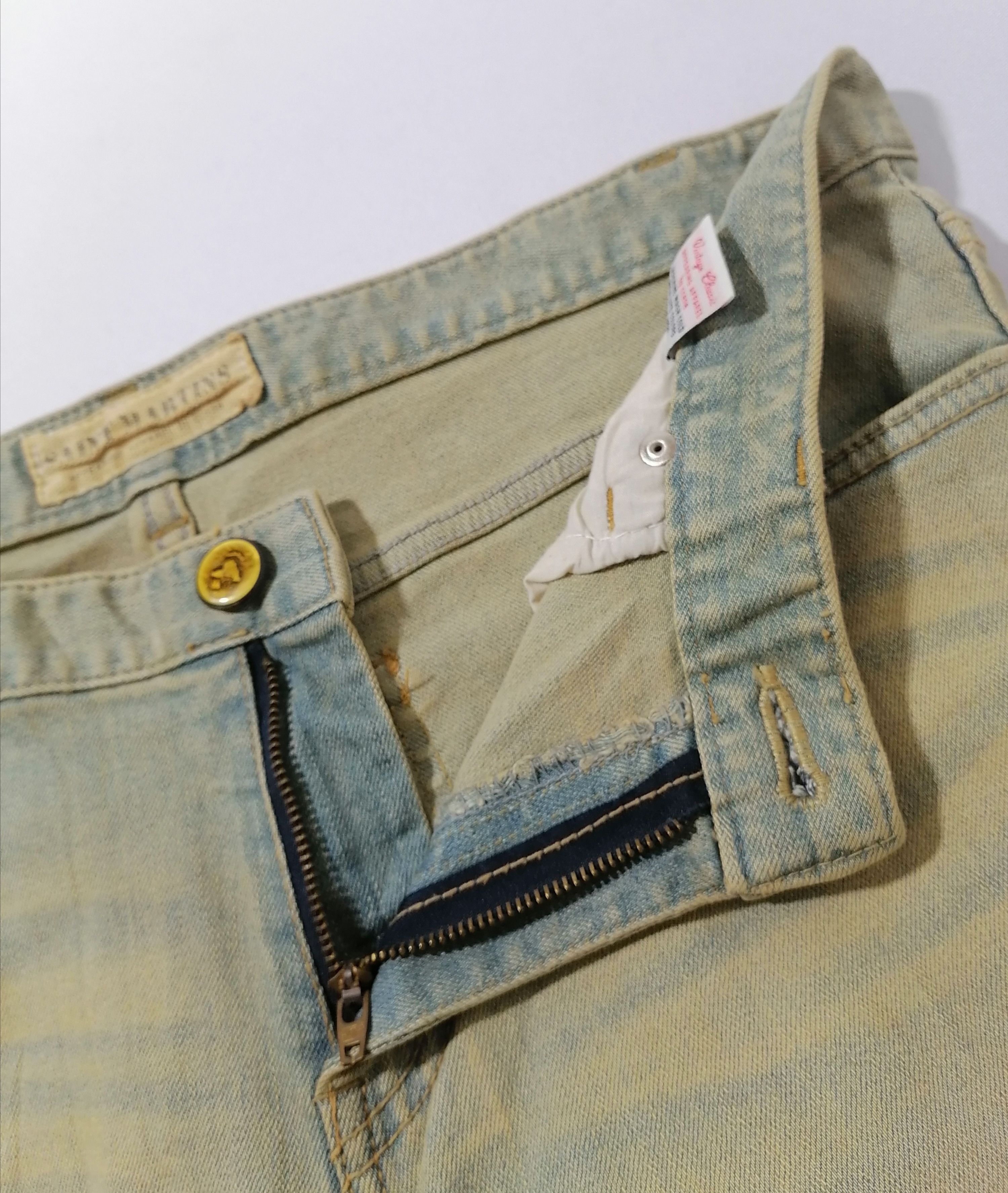 Designer Saint Martins Denim Jeans Size US 34 / EU 50 - 4 Thumbnail
