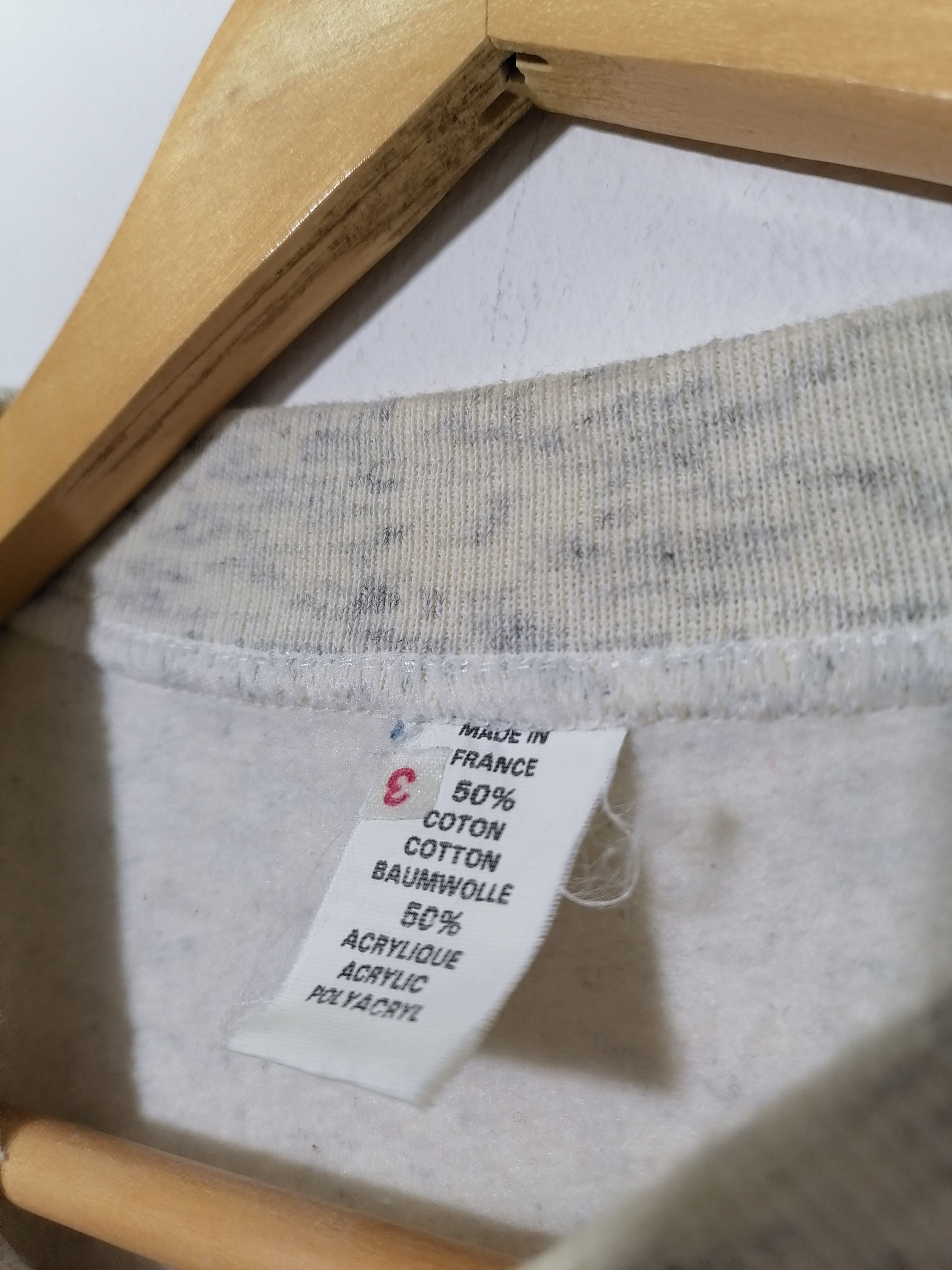 Designer × Other Paris France Embroidered Sweatshirt Size US L / EU 52-54 / 3 - 4 Thumbnail