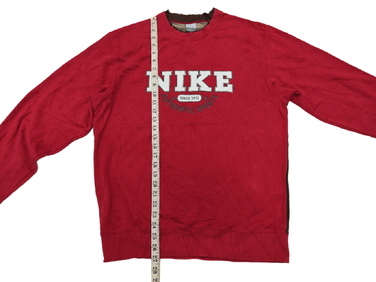Nike × Vintage Nike Sweatshirt Spell Out Logo Size US M / EU 48-50 / 2 - 9 Thumbnail