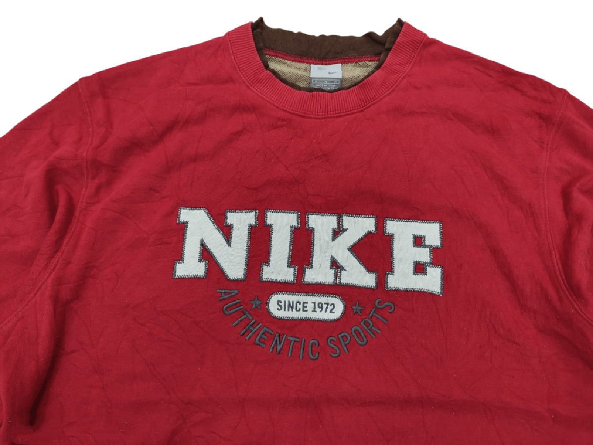 Nike × Vintage Nike Sweatshirt Spell Out Logo Size US M / EU 48-50 / 2 - 4 Thumbnail