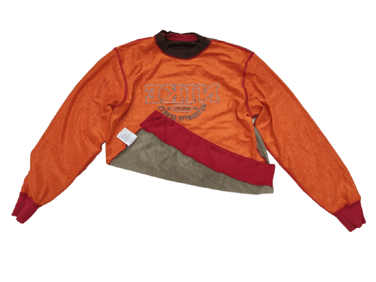 Nike × Vintage Nike Sweatshirt Spell Out Logo Size US M / EU 48-50 / 2 - 10 Thumbnail