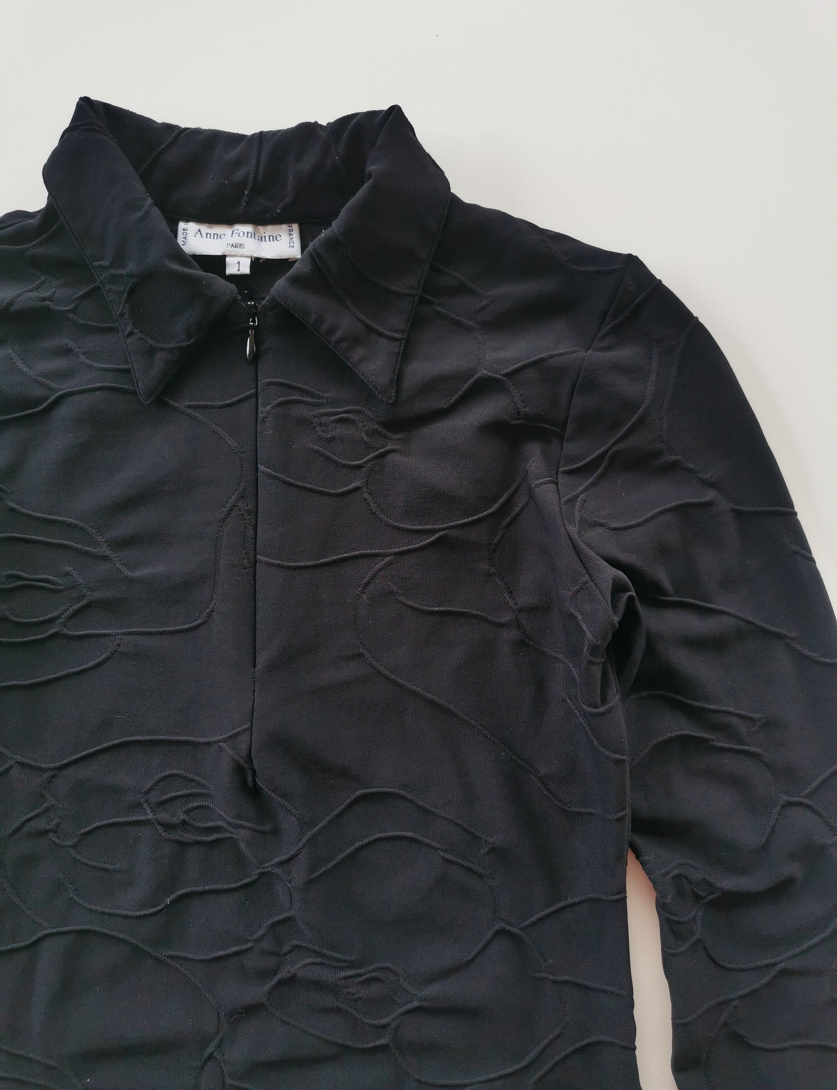 ANNE FONTAINE Anne Fontaine Epicea Long Sleeve Polo Shirts Size XS / US 0-2 / IT 36-38 - 2 Thumbnail