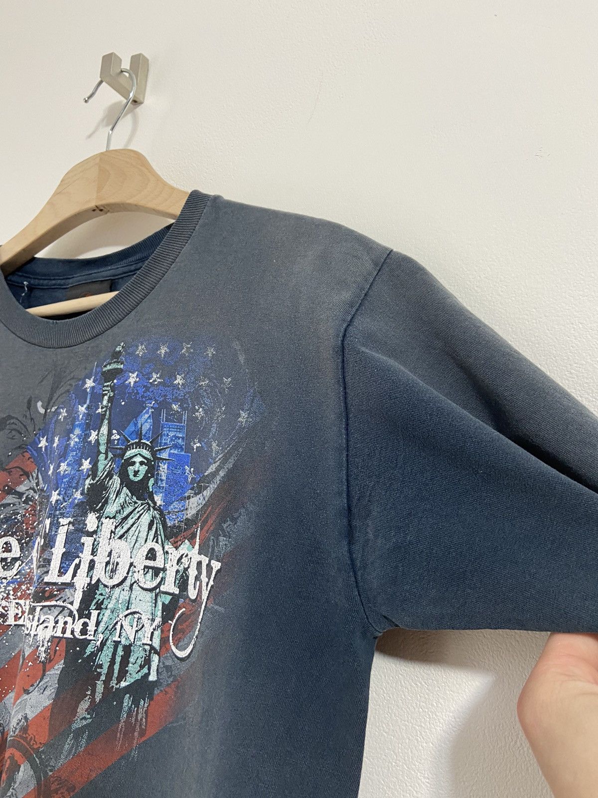Band Tees Vintage Shirt Statue Of Liberty Size US M / EU 48-50 / 2 - 6 Thumbnail