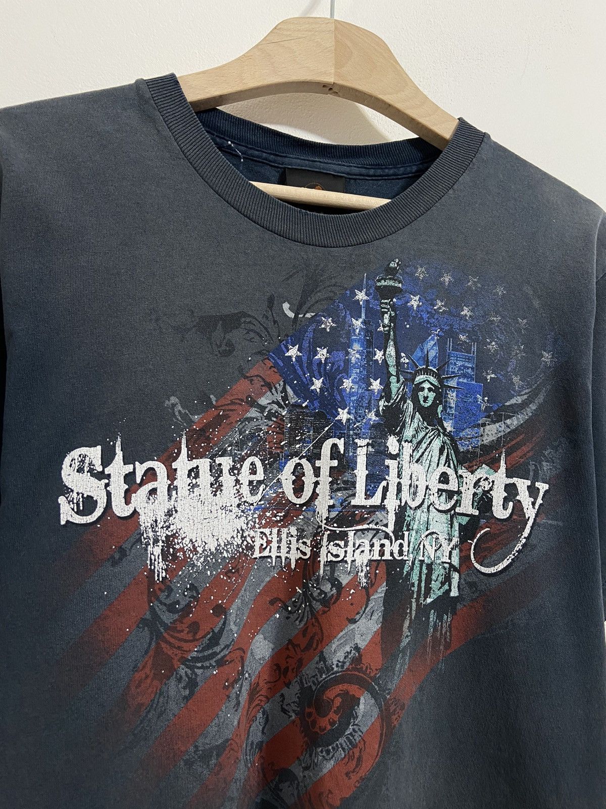Band Tees Vintage Shirt Statue Of Liberty Size US M / EU 48-50 / 2 - 3 Thumbnail