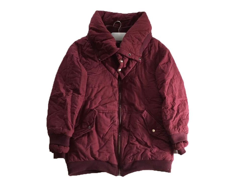 Vintage Japanese Brand Number Nine Double Sleeve Maroon Jacket Size US L / EU 52-54 / 3 - 5 Thumbnail