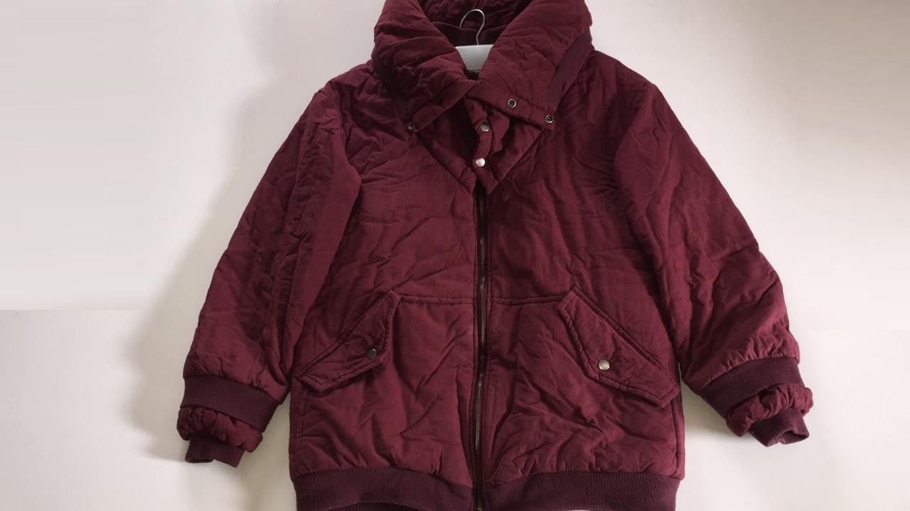 Vintage Japanese Brand Number Nine Double Sleeve Maroon Jacket Size US L / EU 52-54 / 3 - 3 Thumbnail