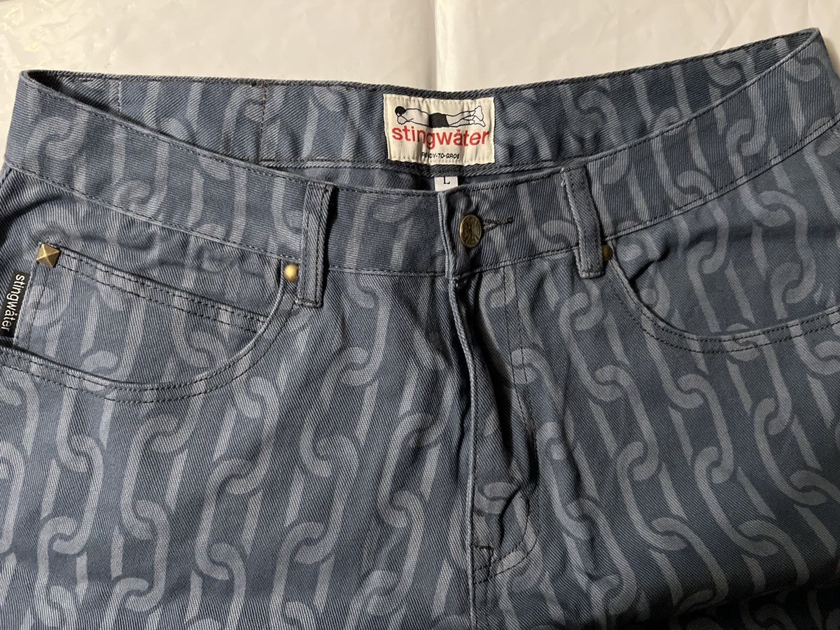 Japanese Brand × Stingwater Stingwater chain denim jeans Size US 34 / EU 50 - 7 Thumbnail