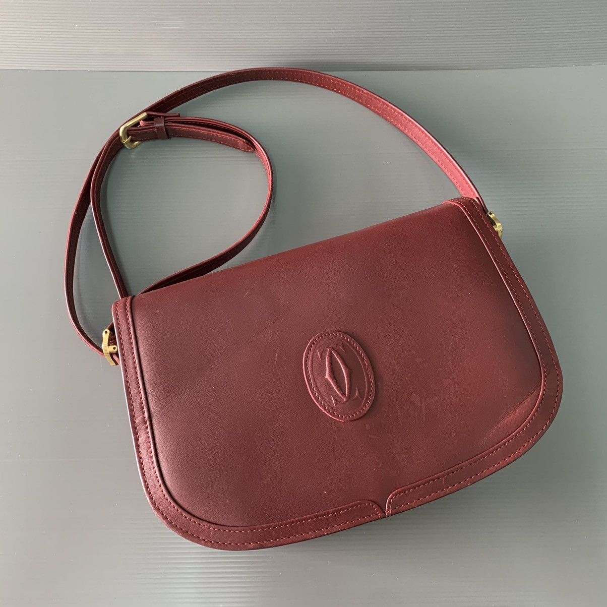 Cartier Cartier Paris Leather Slingbag Size ONE SIZE - 3 Thumbnail