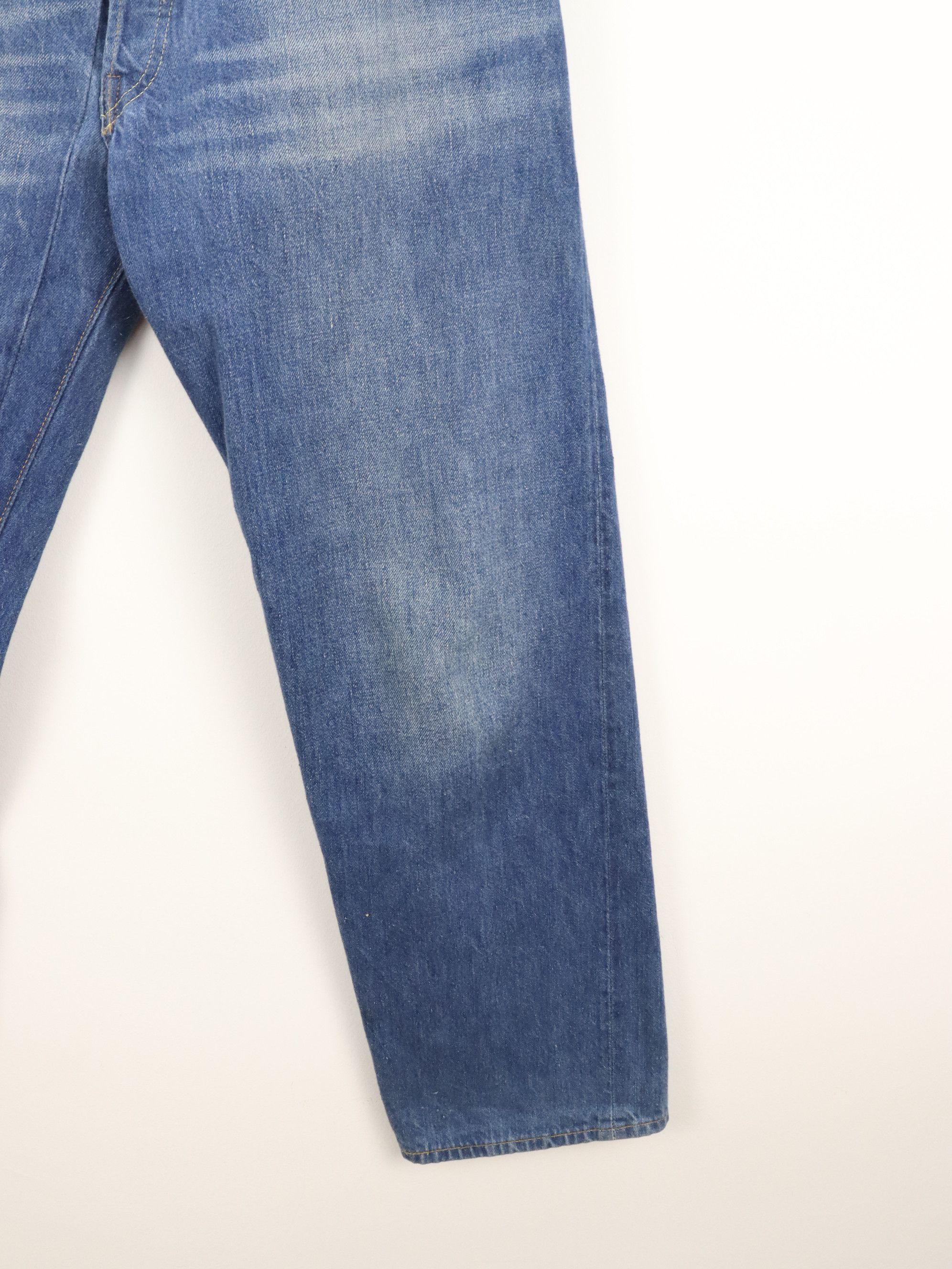 Levi's Vintage Clothing LVC 501XX 1955 50s Model Selvedge Big E Loose Straight Jean Size US 30 / EU 46 - 15 Thumbnail