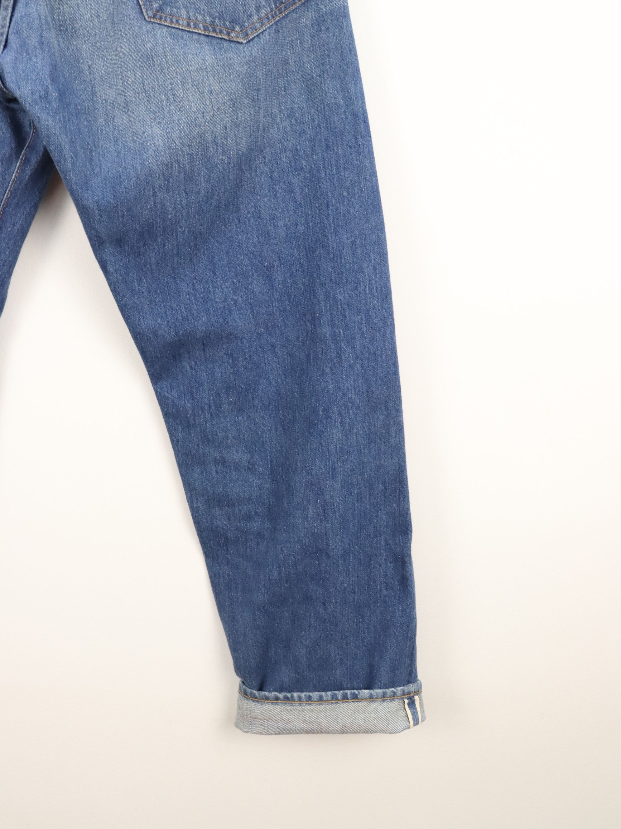 Levi's Vintage Clothing LVC 501XX 1955 50s Model Selvedge Big E Loose Straight Jean Size US 30 / EU 46 - 17 Thumbnail