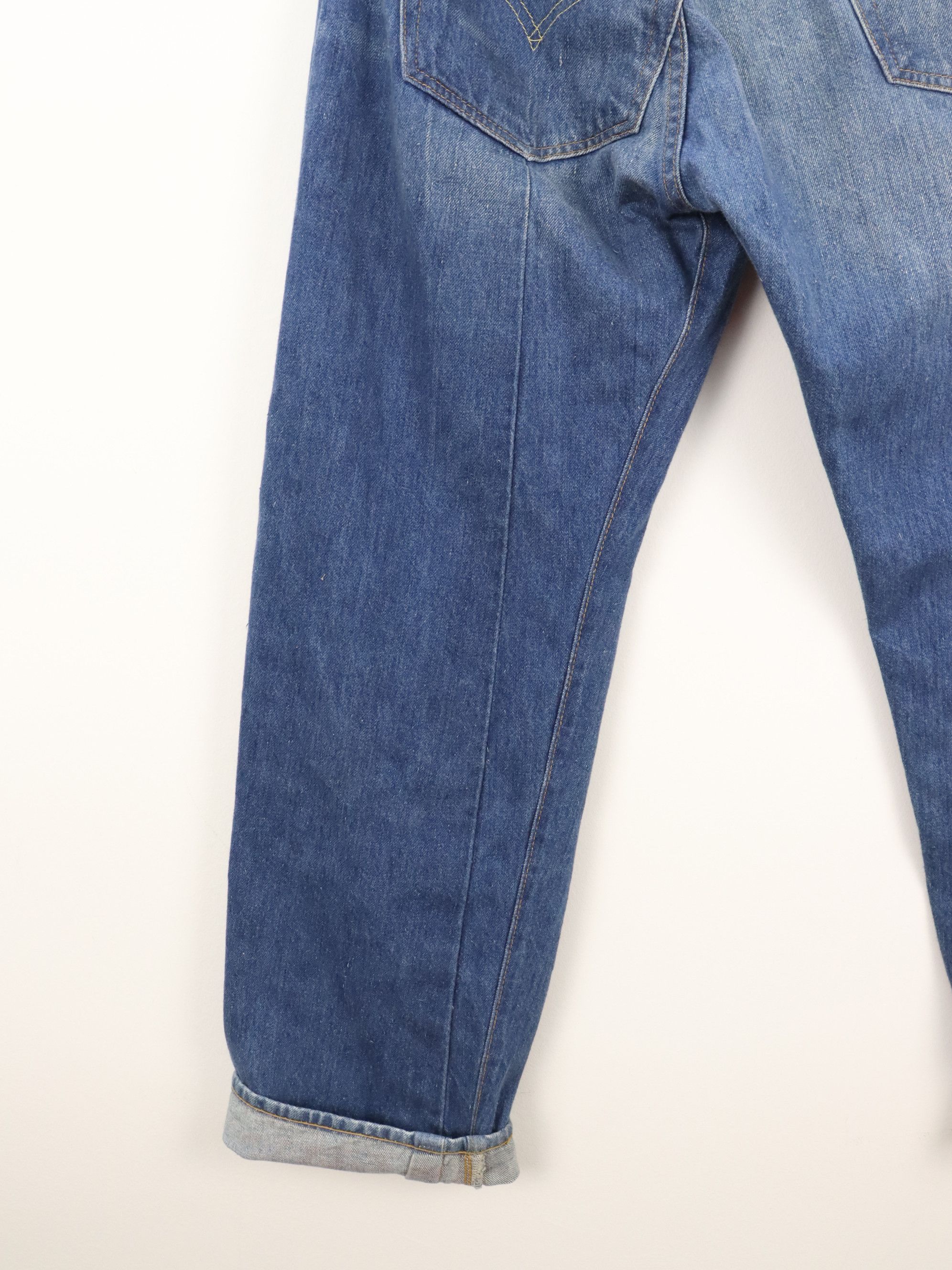 Levi's Vintage Clothing LVC 501XX 1955 50s Model Selvedge Big E Loose Straight Jean Size US 30 / EU 46 - 16 Thumbnail