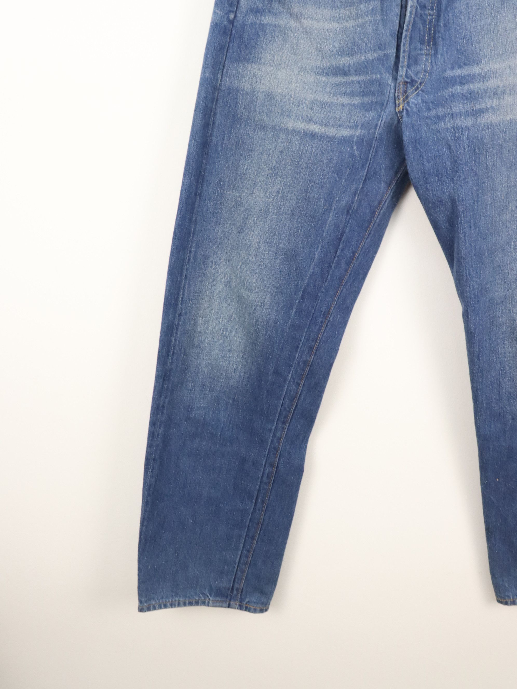 Levi's Vintage Clothing LVC 501XX 1955 50s Model Selvedge Big E Loose Straight Jean Size US 30 / EU 46 - 14 Thumbnail