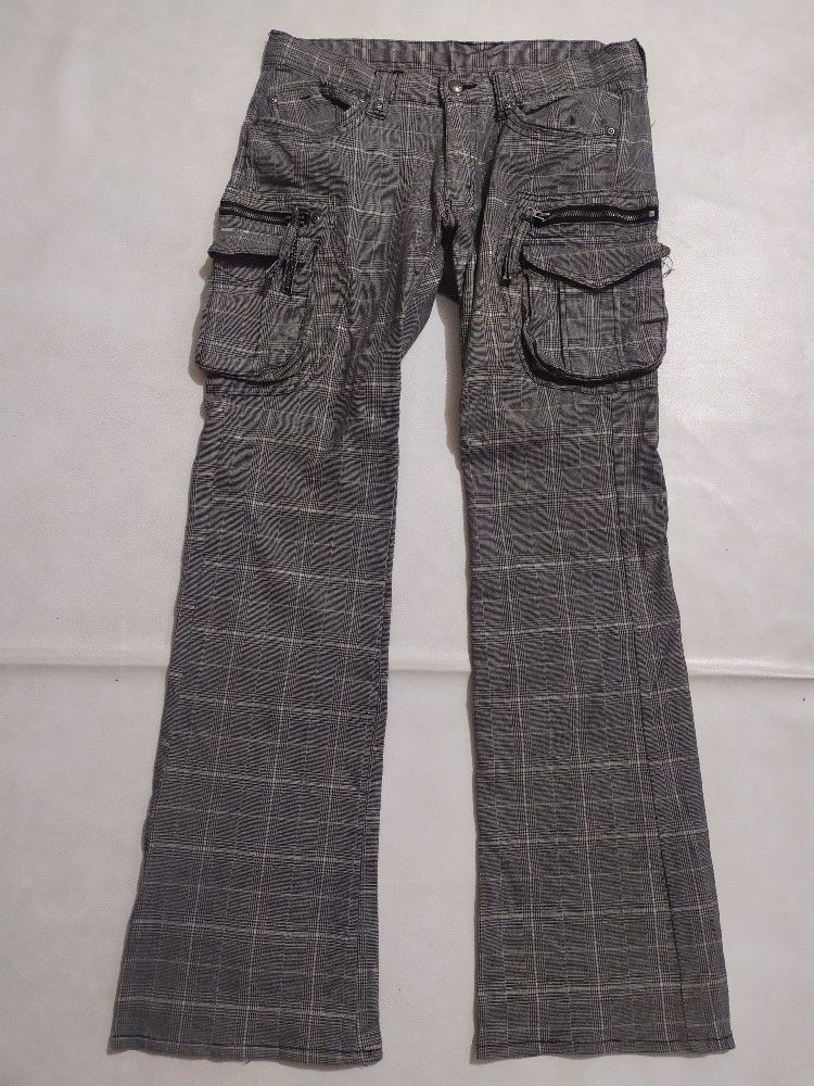 Japanese Brand 🔥F9711 Japanese Cargo Multipocket Tactical Pants Size US 31 - 4 Thumbnail