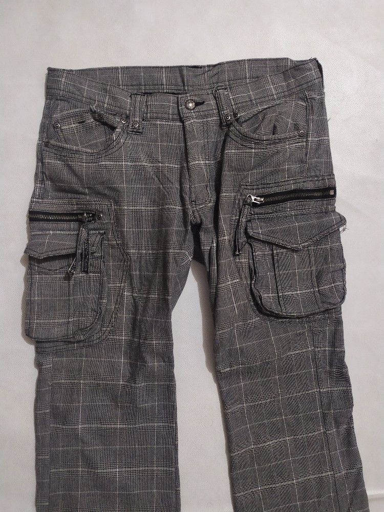Japanese Brand 🔥F9711 Japanese Cargo Multipocket Tactical Pants Size US 31 - 5 Thumbnail