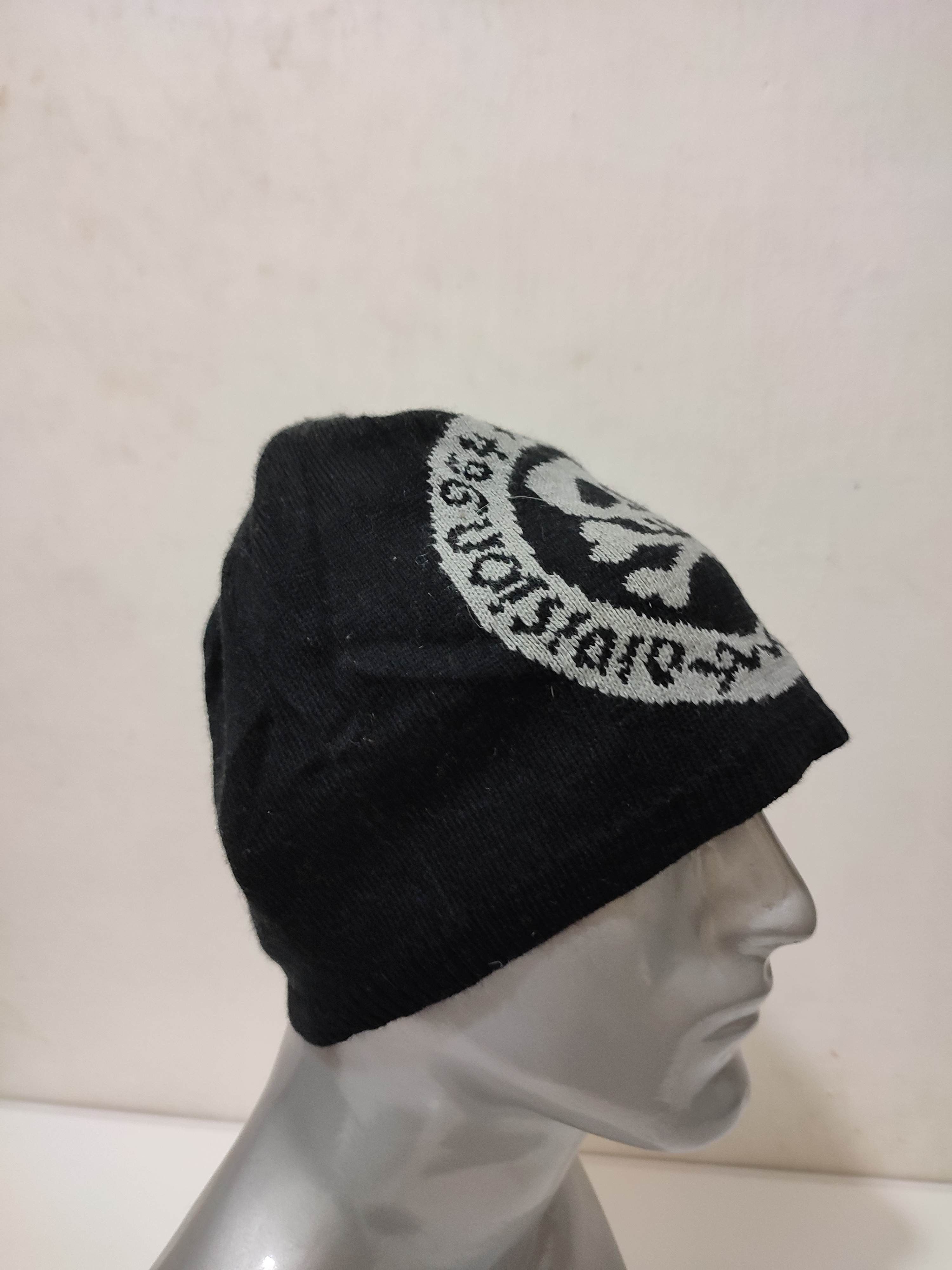 Japanese Brand 🔥Japanese Skull Beanie Punk Rock Bondage Hats Size ONE SIZE - 3 Thumbnail
