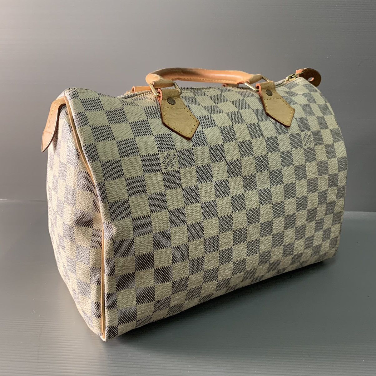 Louis Vuitton Louis Vuitton Speedy 30 Damier Azure Handbag Size ONE SIZE - 4 Thumbnail