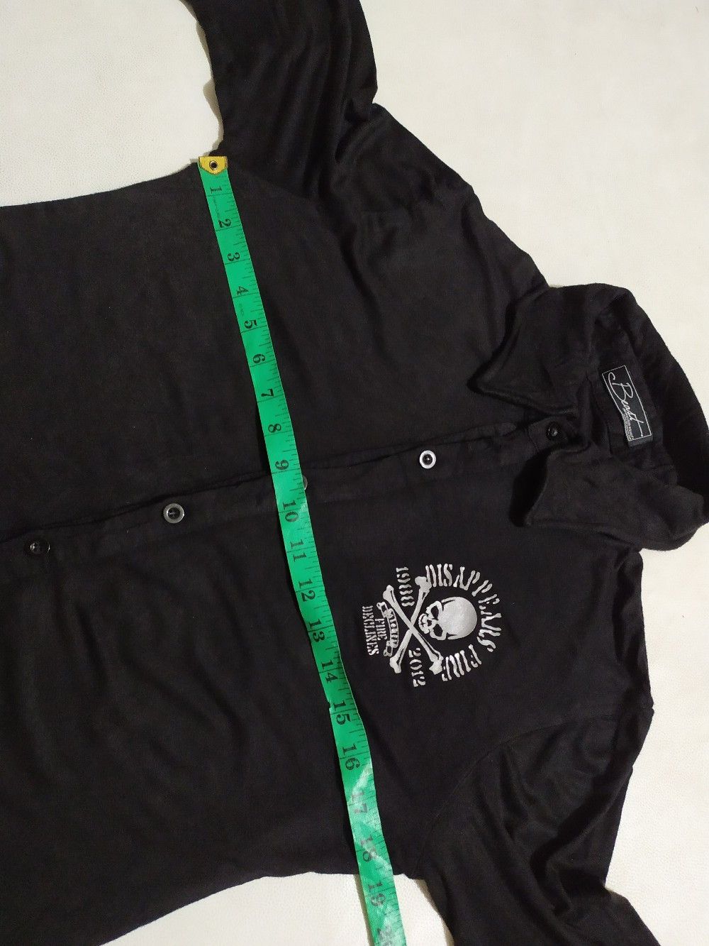 Japanese Brand × Seditionaries 🔥Beast Japan Skull Sparkling Shirt Stretch Punk Bondage Size US S / EU 44-46 / 1 - 8 Thumbnail