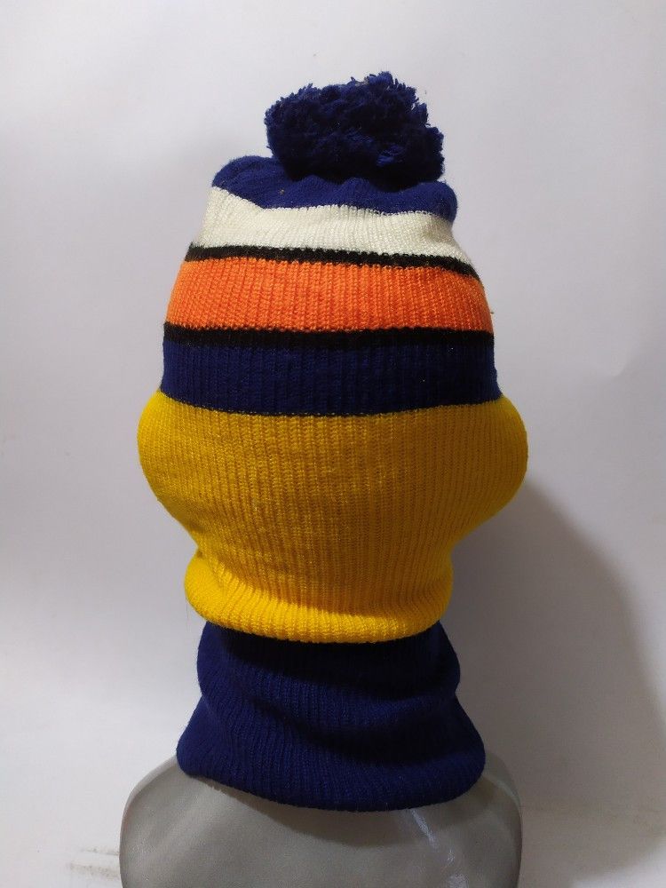 Other 🔥Unknown Stripe Multi Coloured design balaclava Masked Hats Size ONE SIZE - 5 Thumbnail