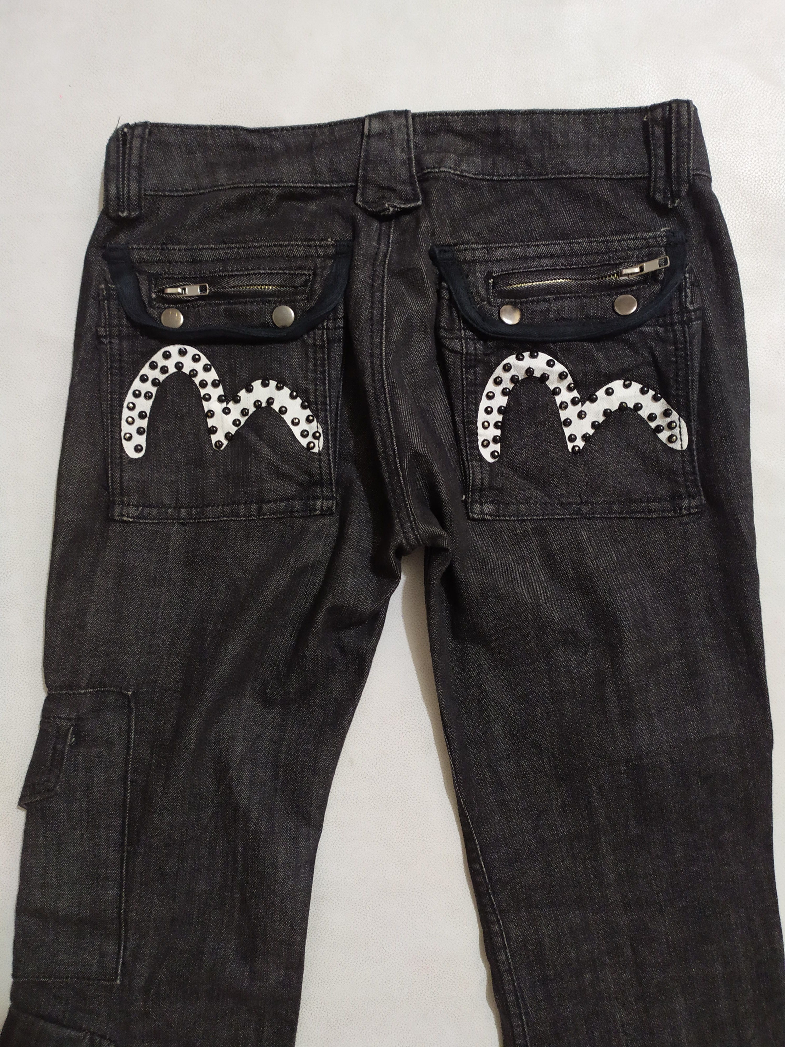 Japanese Brand 🔥Richmond Multipocket Bondage Jeans Denim Pants Low rise Size US 28 / EU 44 - 7 Thumbnail