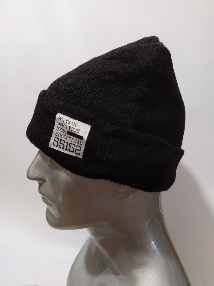 Band Tees × Japanese Brand 🔥BTS 2015 Merch kpop Black Beanie Size ONE SIZE - 1 Thumbnail