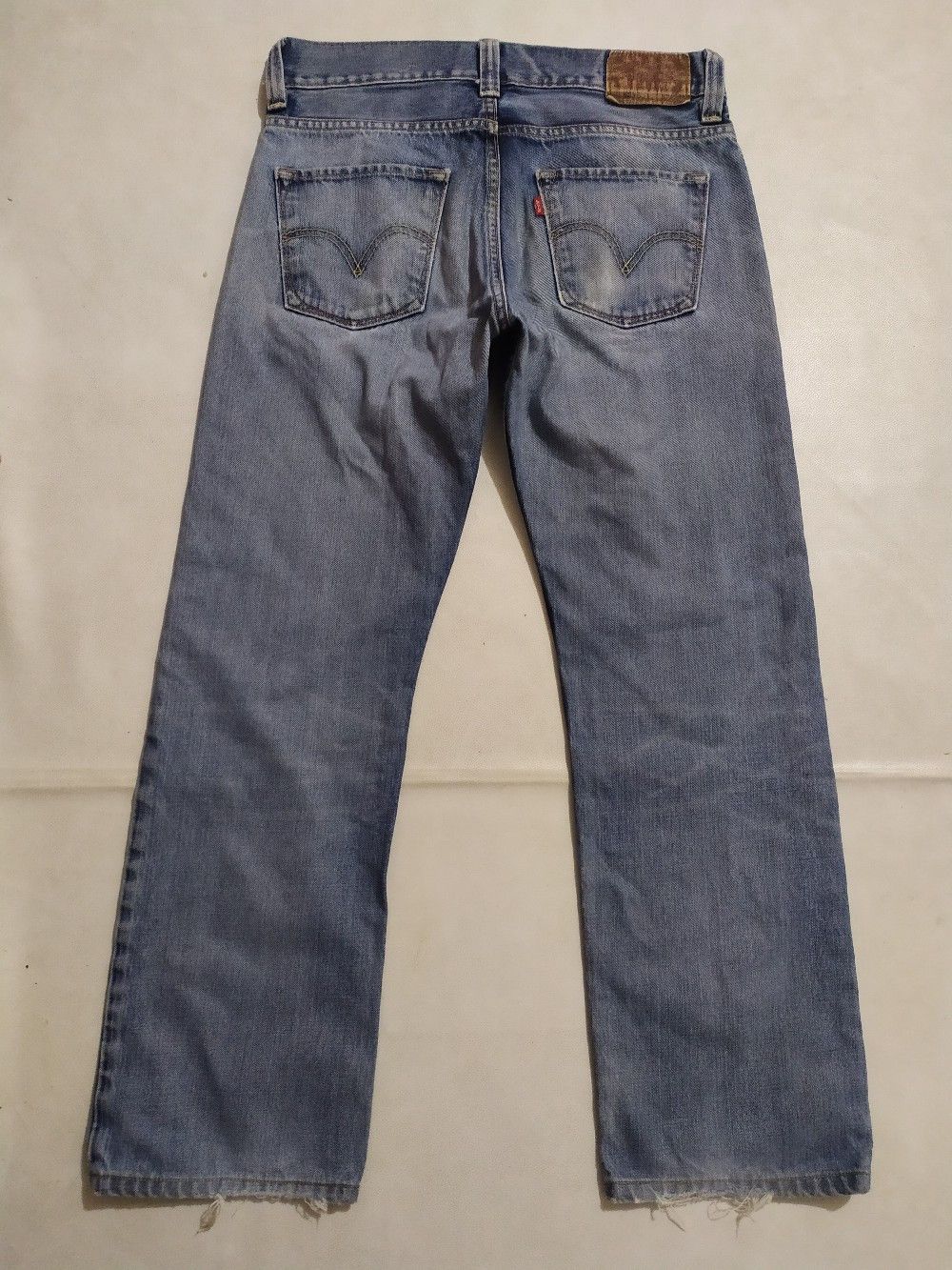 Levi's × Levi's Made & Crafted × Levi's Vintage Clothing Levi’s 523 Straight Fit Classic Stone Washed Denim Jeans Size US 32 / EU 48 - 7 Thumbnail