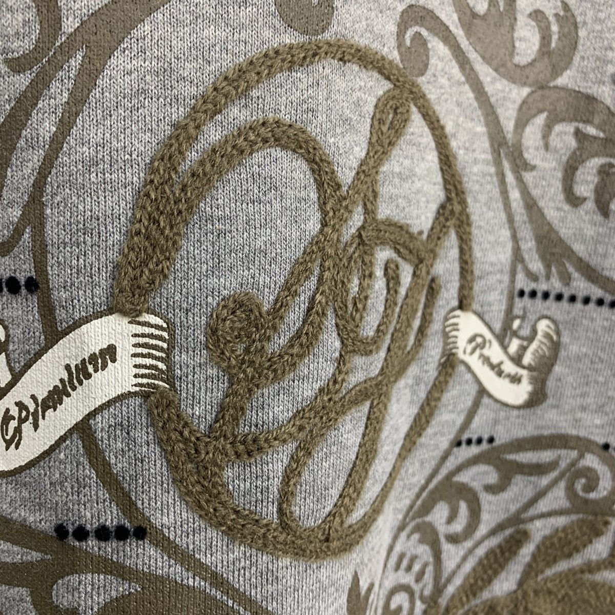 Sean John SEAN JOHN Vtg 90s Embroidered Handcraft Spellout Sweatshirt Size US XXL / EU 58 / 5 - 6 Thumbnail