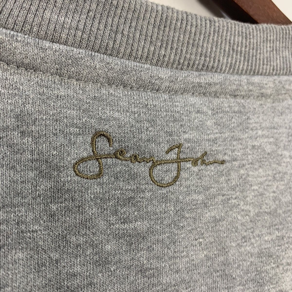 Sean John SEAN JOHN Vtg 90s Embroidered Handcraft Spellout Sweatshirt Size US XXL / EU 58 / 5 - 18 Thumbnail
