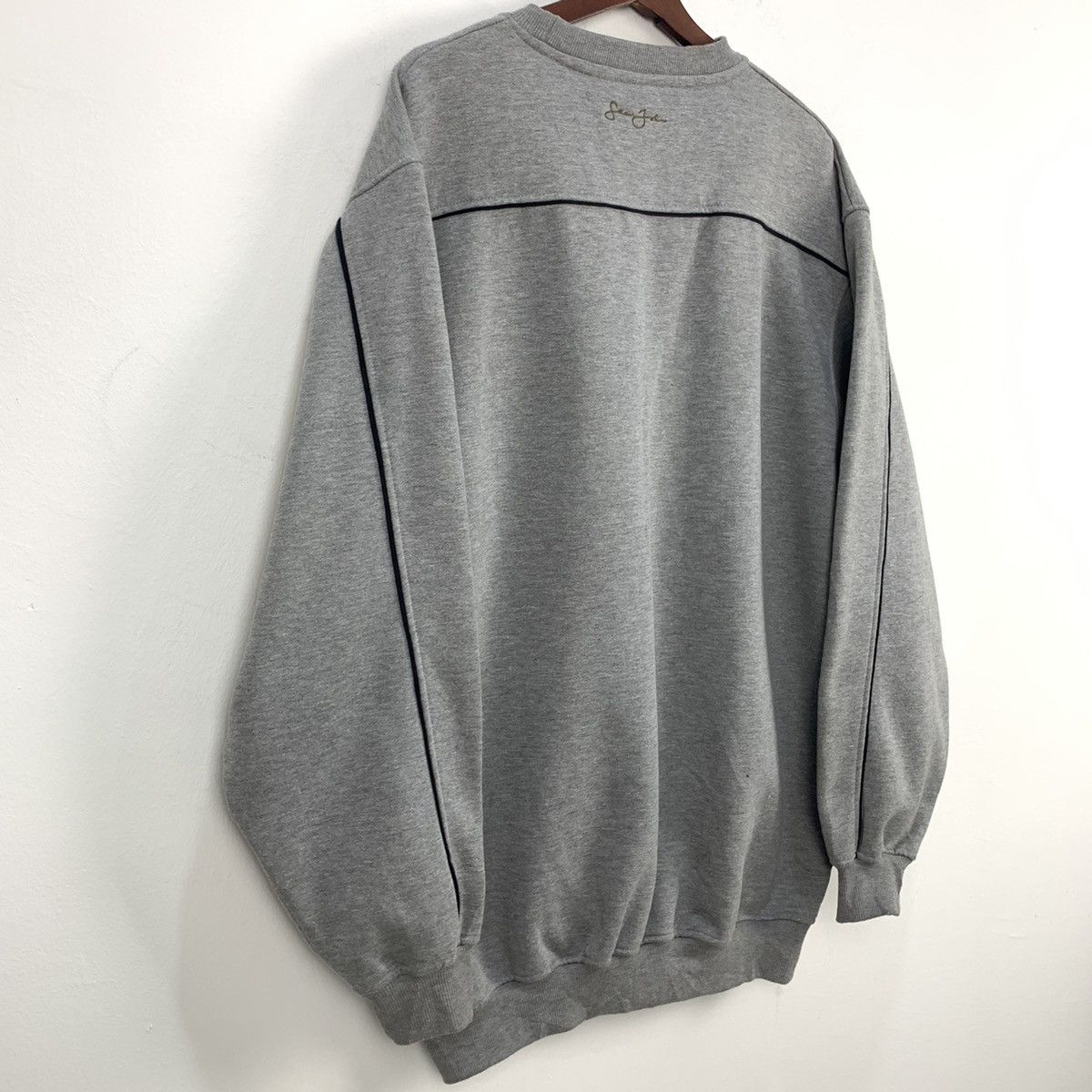 Sean John SEAN JOHN Vtg 90s Embroidered Handcraft Spellout Sweatshirt Size US XXL / EU 58 / 5 - 16 Thumbnail