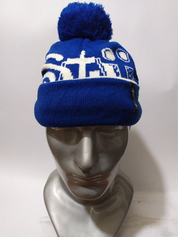 Stussy 🔥Vintage Stussy Beanie Big Logo Nice design Hat Size ONE SIZE - 9 Thumbnail
