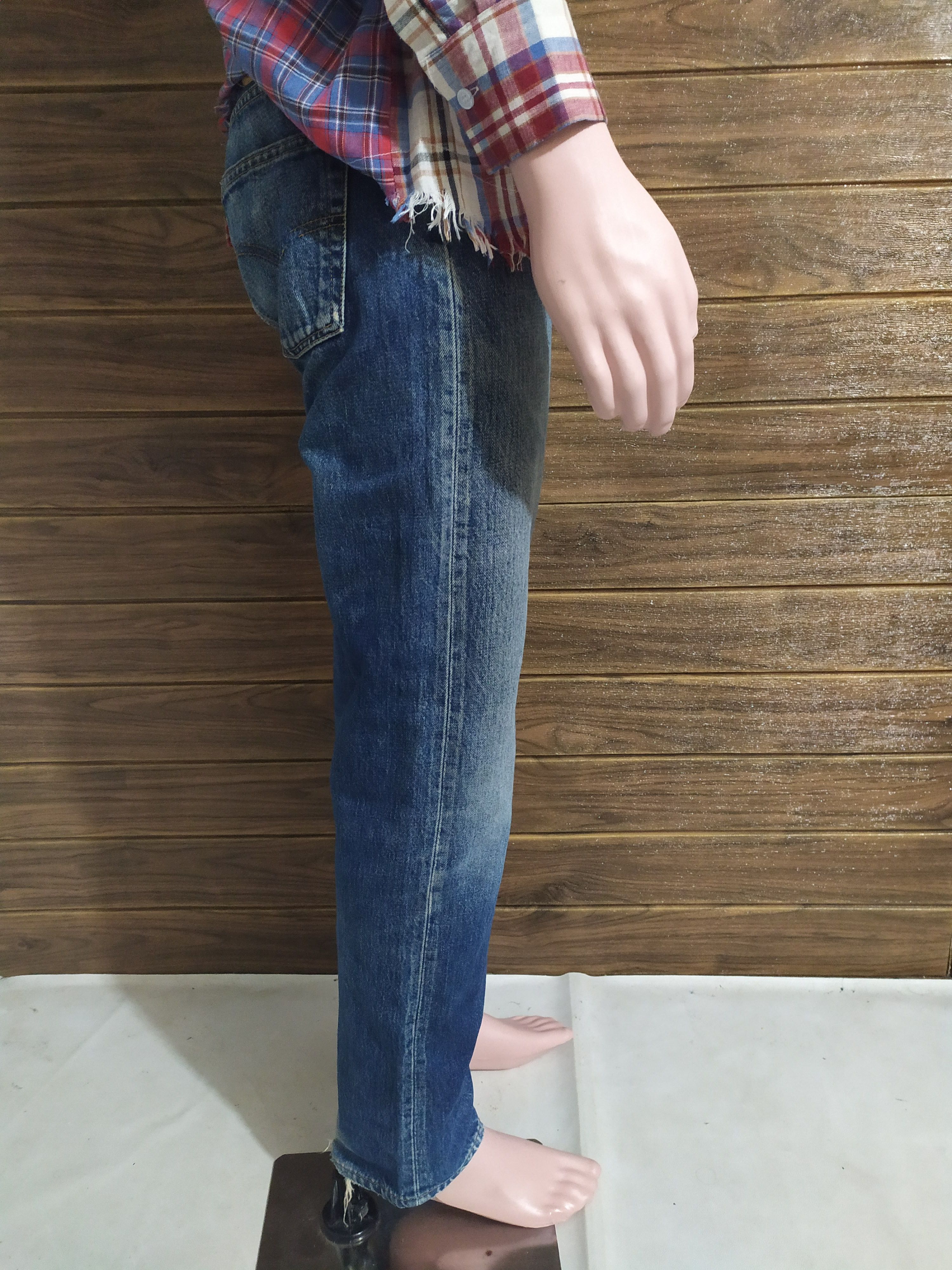 Levi's Vintage Clothing Vintage Levis 501 Classic Straight Cut Denim Jeans Pants Size US 30 / EU 46 - 2 Thumbnail