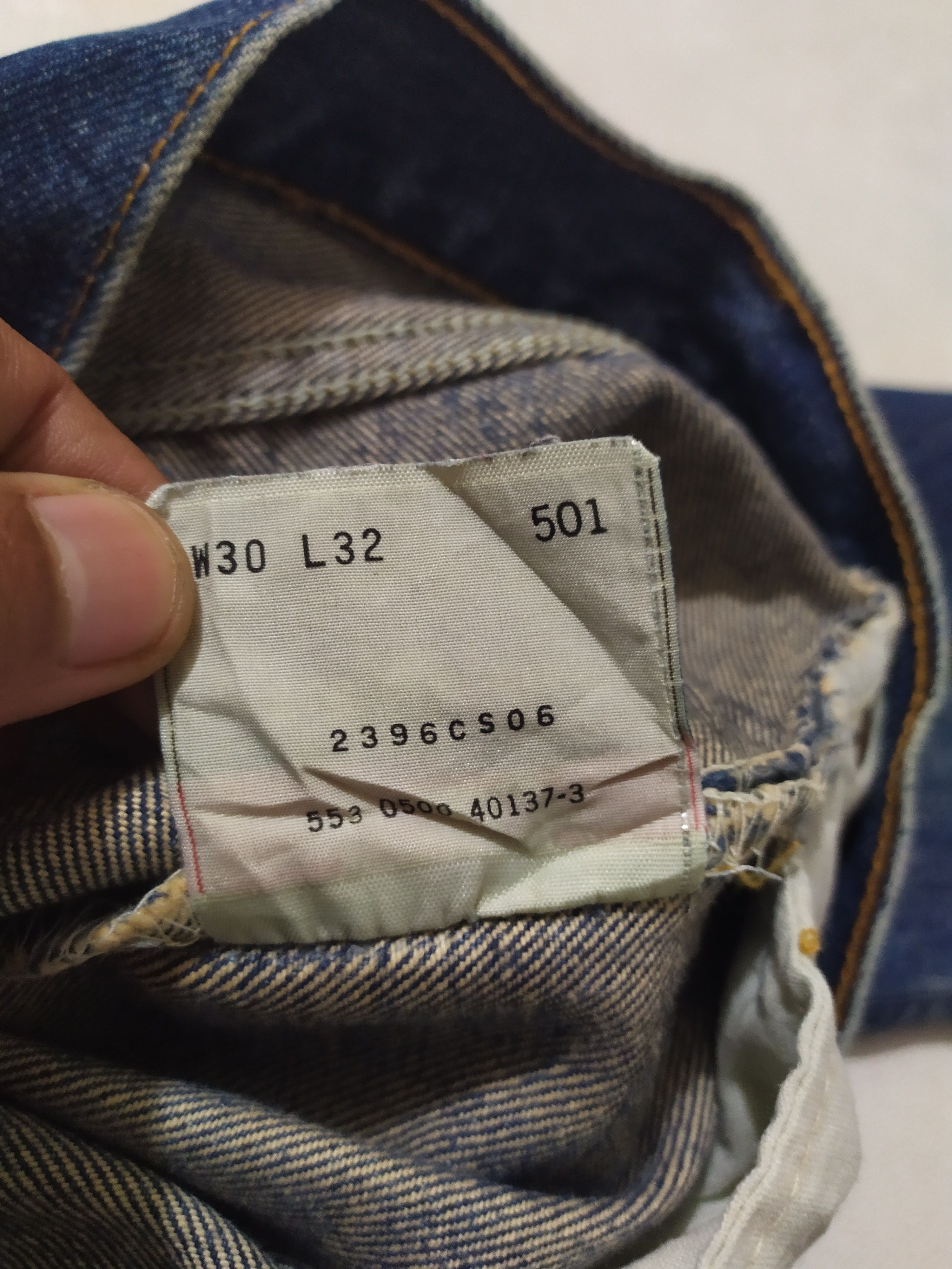 Levi's Vintage Clothing Vintage Levis 501 Classic Straight Cut Denim Jeans Pants Size US 30 / EU 46 - 16 Thumbnail