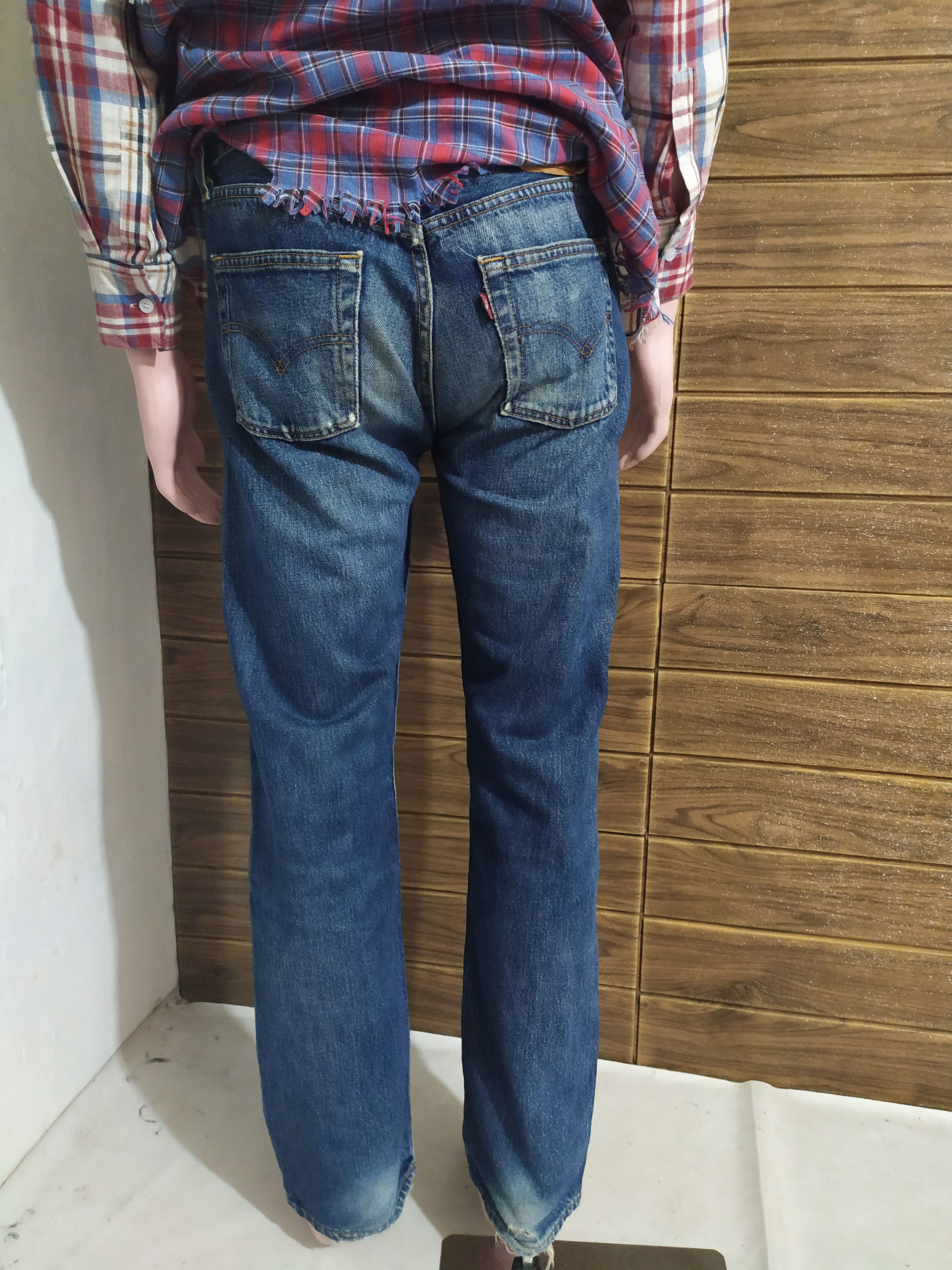 Levi's Vintage Clothing Vintage Levis 501 Classic Straight Cut Denim Jeans Pants Size US 30 / EU 46 - 3 Thumbnail
