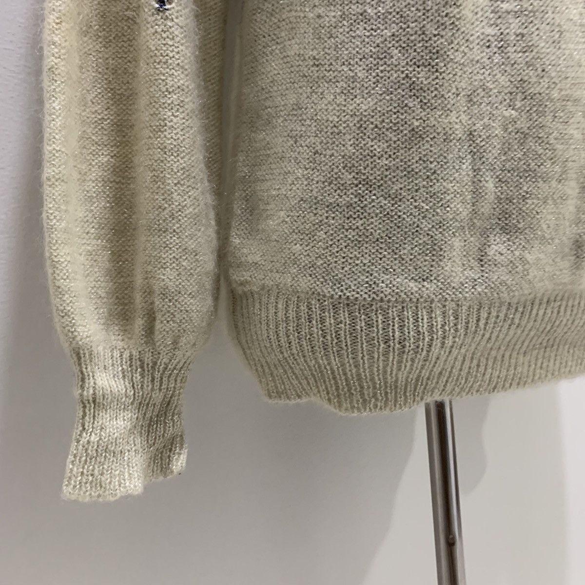 Christian Audigier × Designer CHRISTIAN AUJARD PARIS Pret aPorter Mohair Knitwear Sweater Size US M / EU 48-50 / 2 - 10 Thumbnail