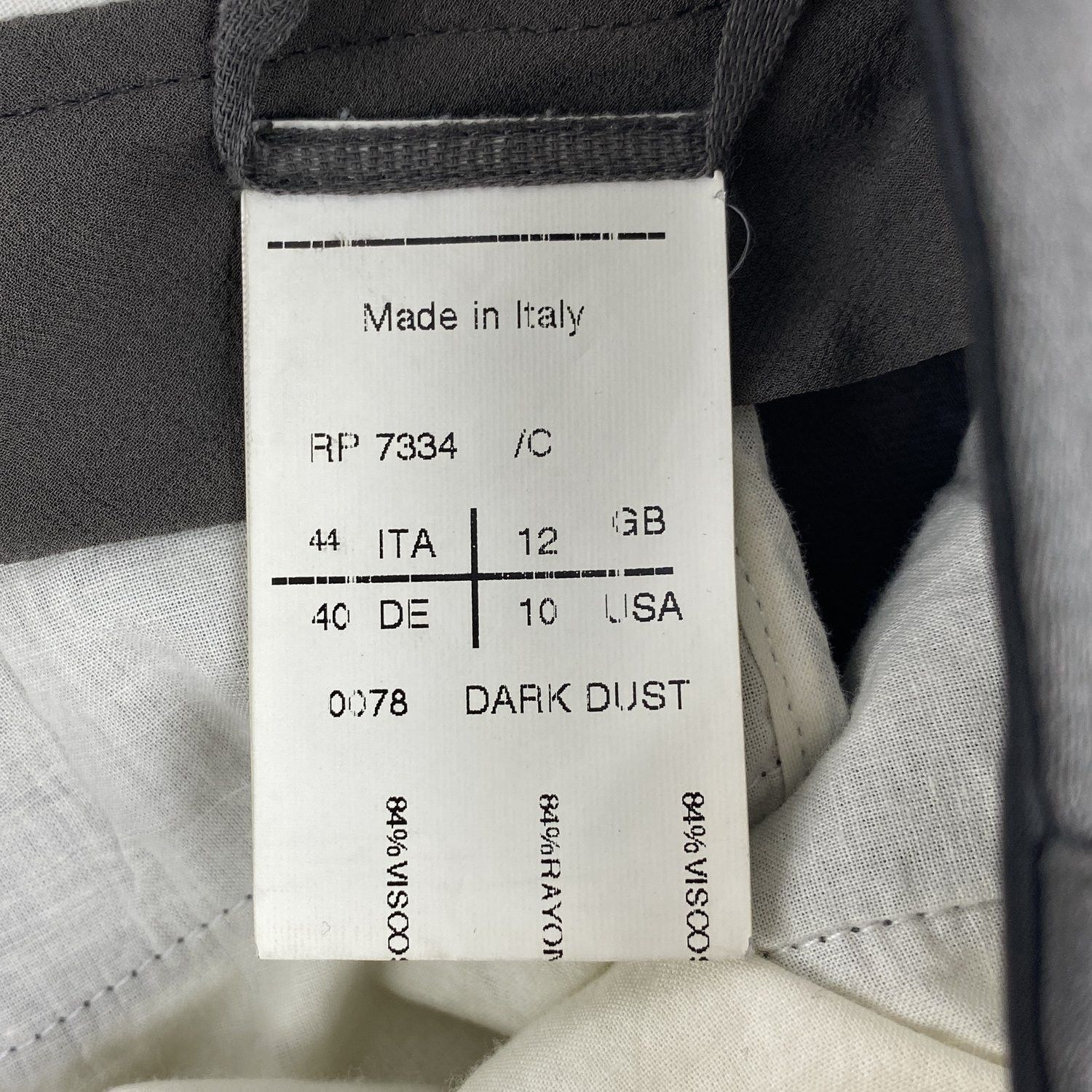 Rick Owens Rick Owens Dark Dust Trousers Size US 28 / EU 44 - 4 Thumbnail