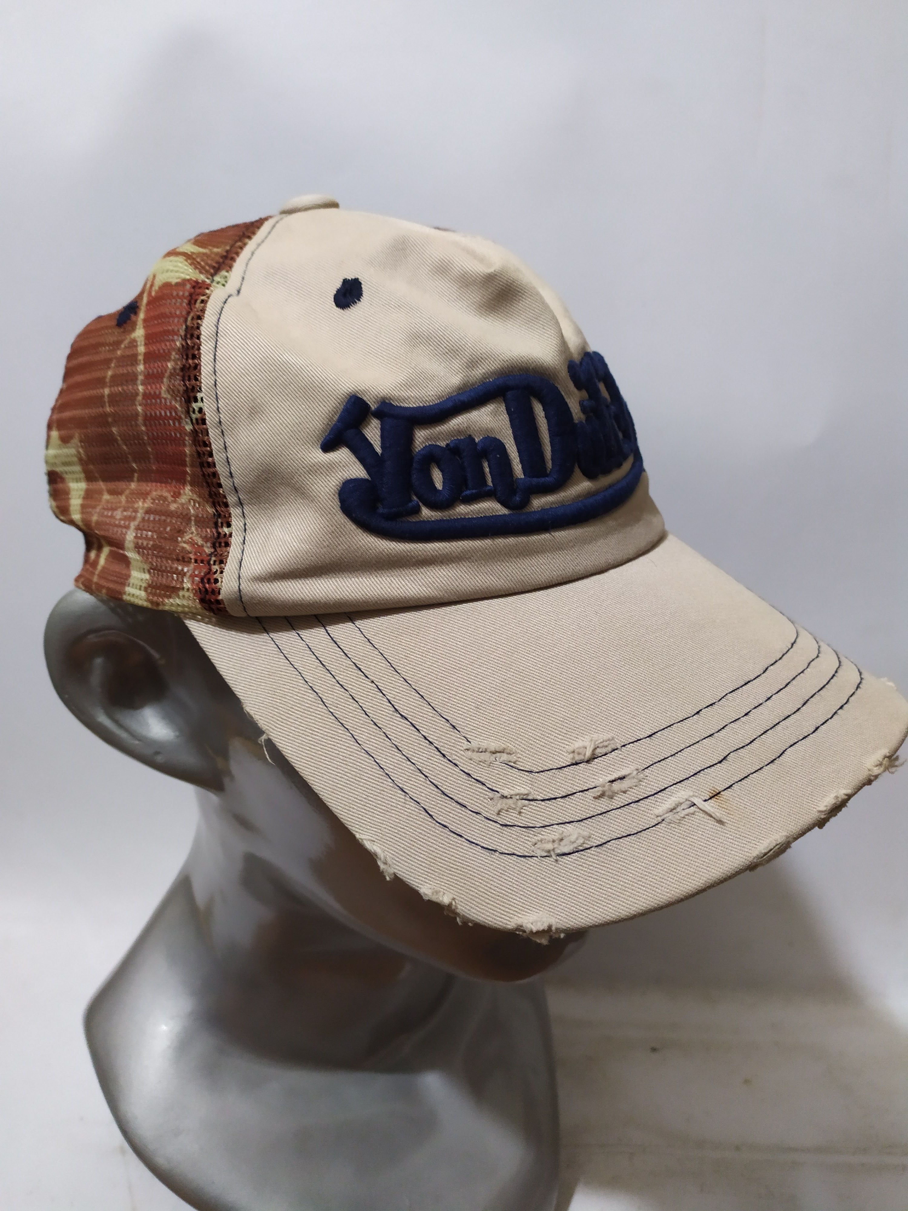 Von Dutch Von Dutch Distressed Trucker Hats Size ONE SIZE - 3 Thumbnail