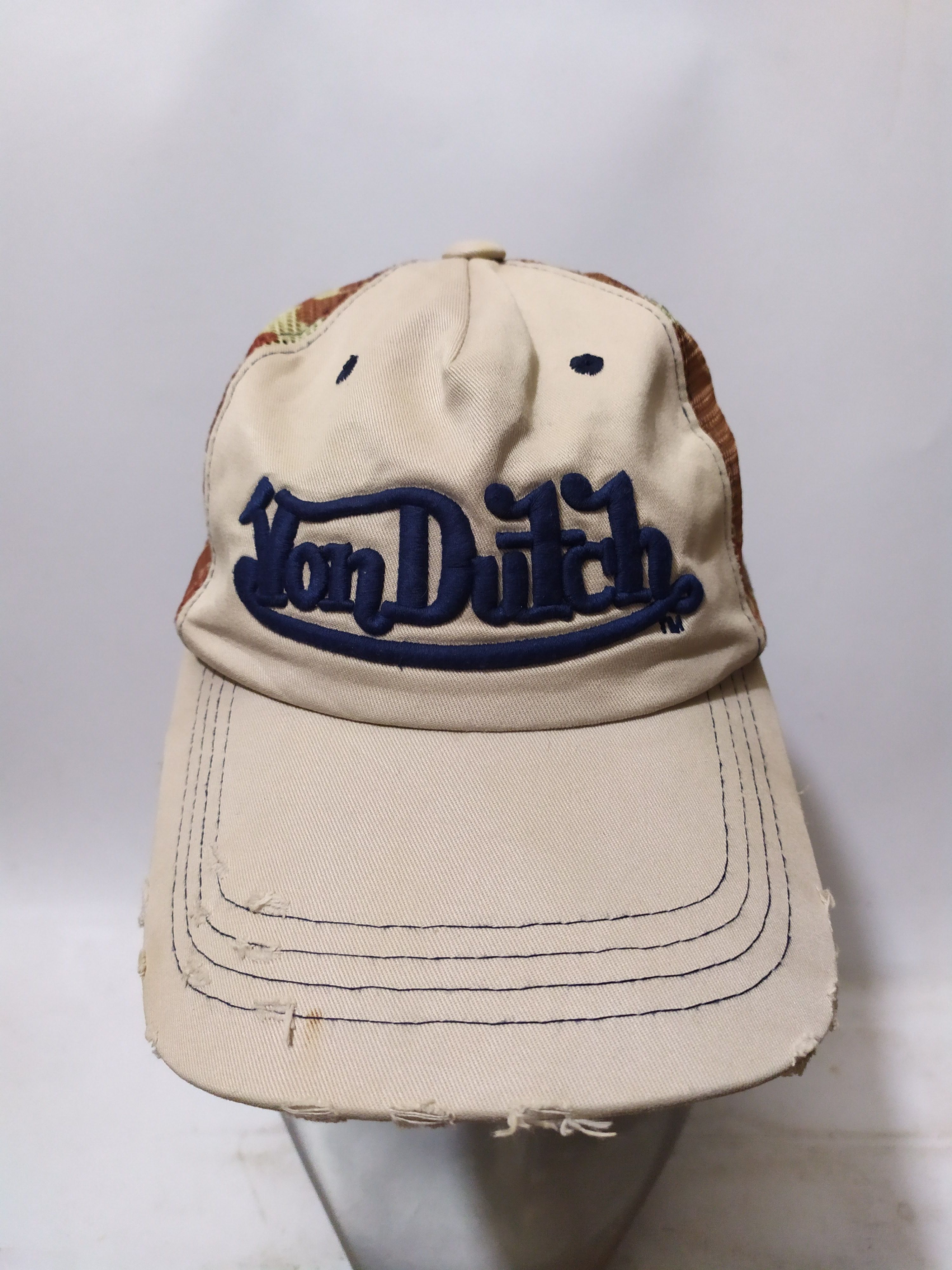 Von Dutch Von Dutch Distressed Trucker Hats Size ONE SIZE - 2 Thumbnail