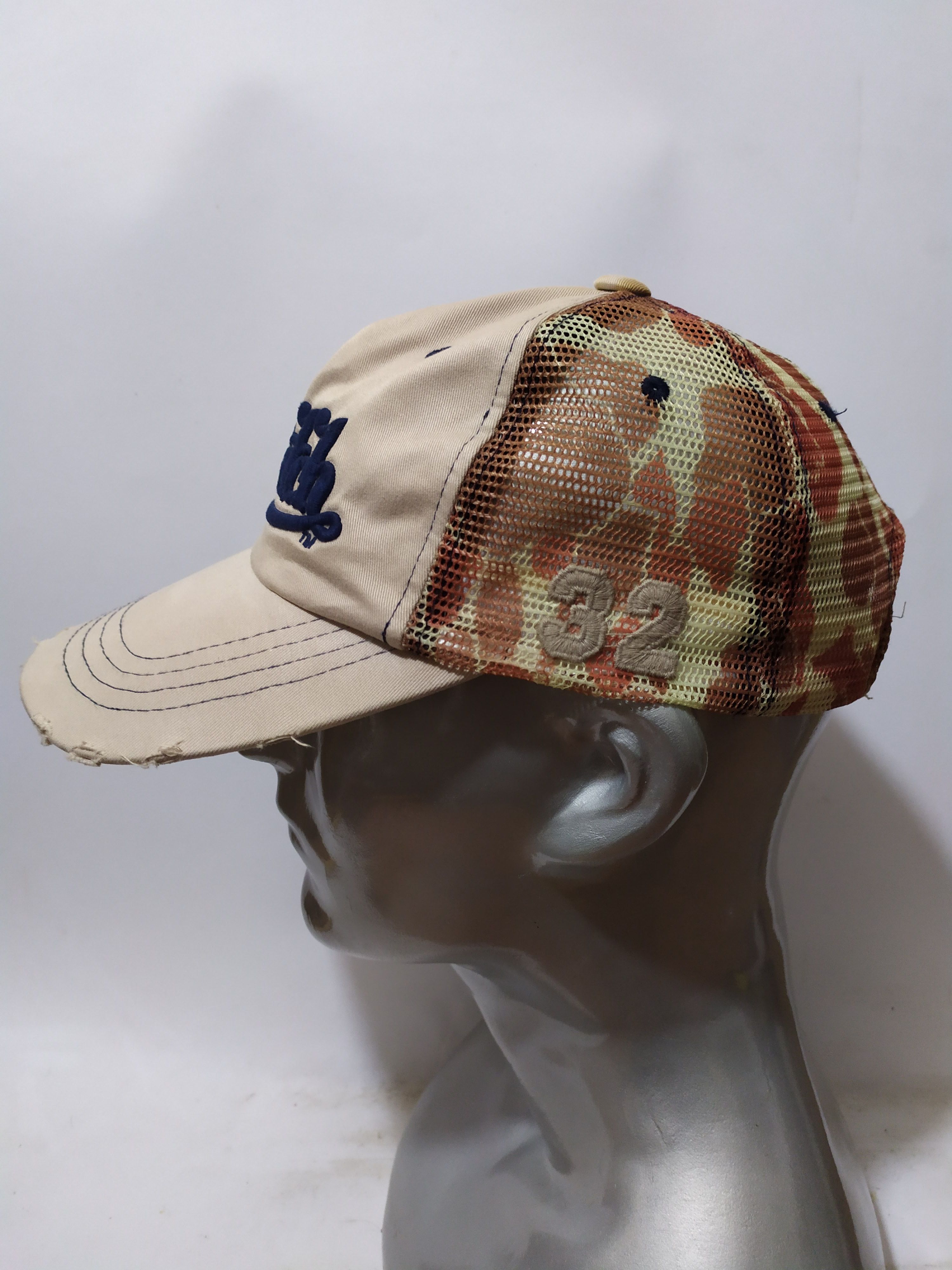 Von Dutch Von Dutch Distressed Trucker Hats Size ONE SIZE - 4 Thumbnail
